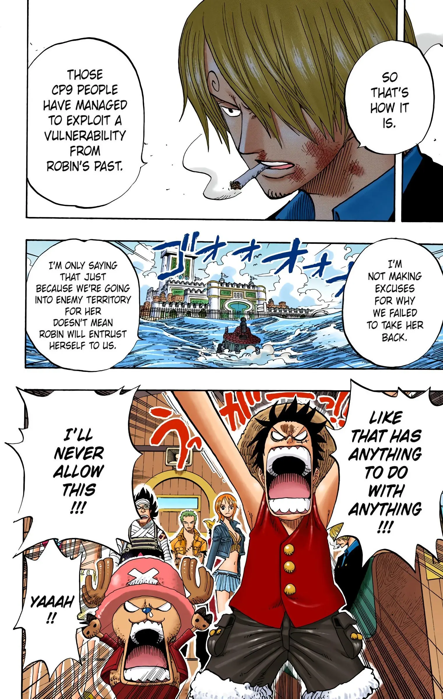 One Piece Colored, chapter 376, page 4
