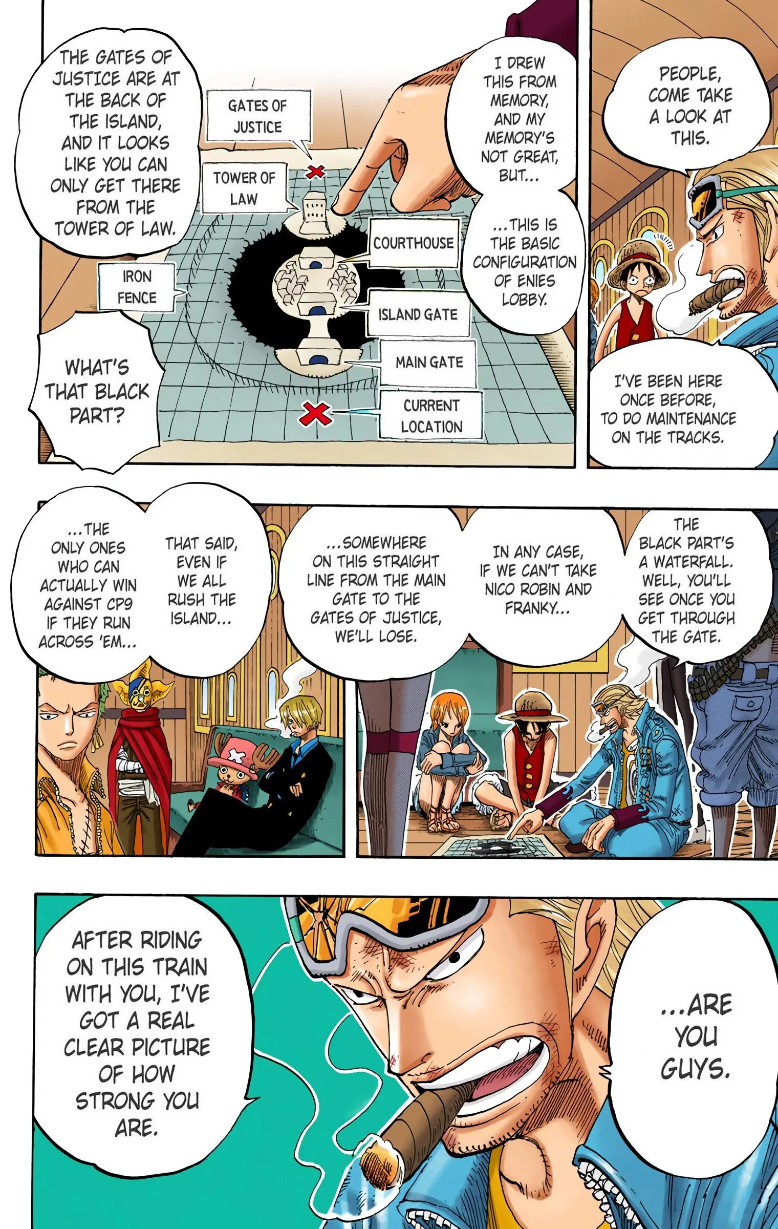 One Piece Colored, chapter 376, page 6