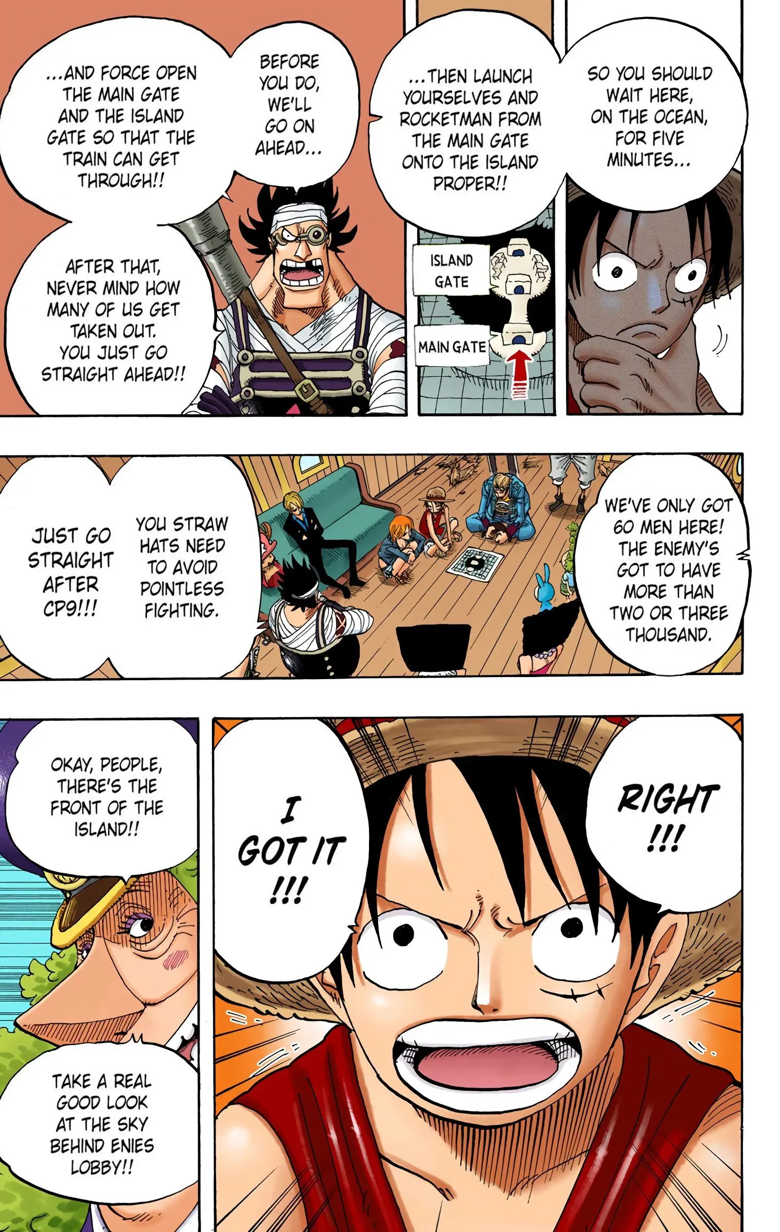 One Piece Colored, chapter 376, page 7