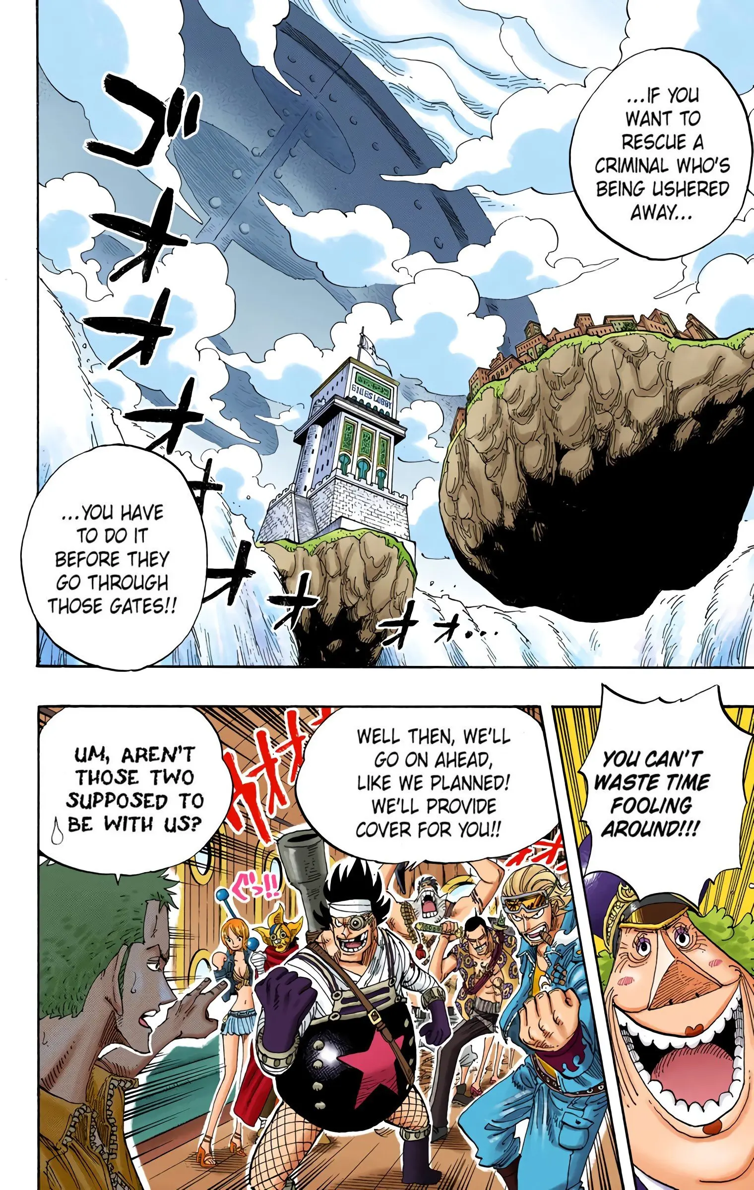 One Piece Colored, chapter 376, page 9