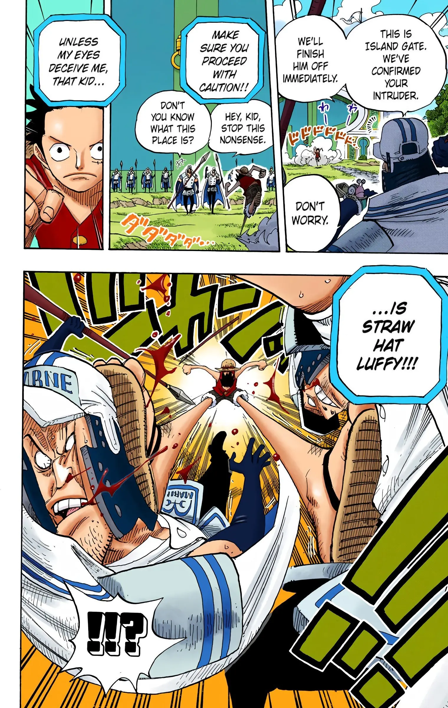 One Piece Colored, chapter 376, page 15