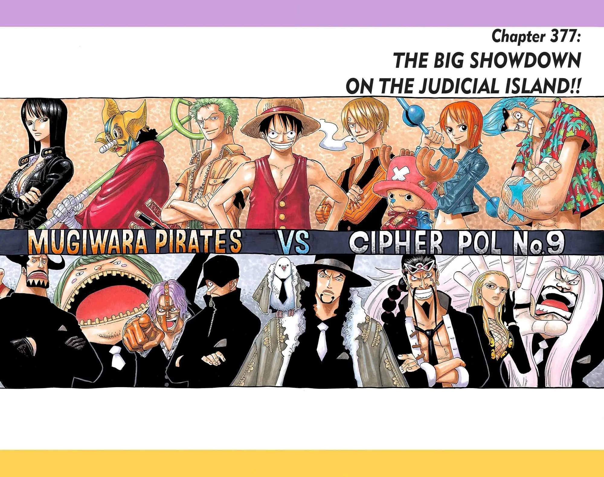 One Piece Colored, chapter 377, page 1