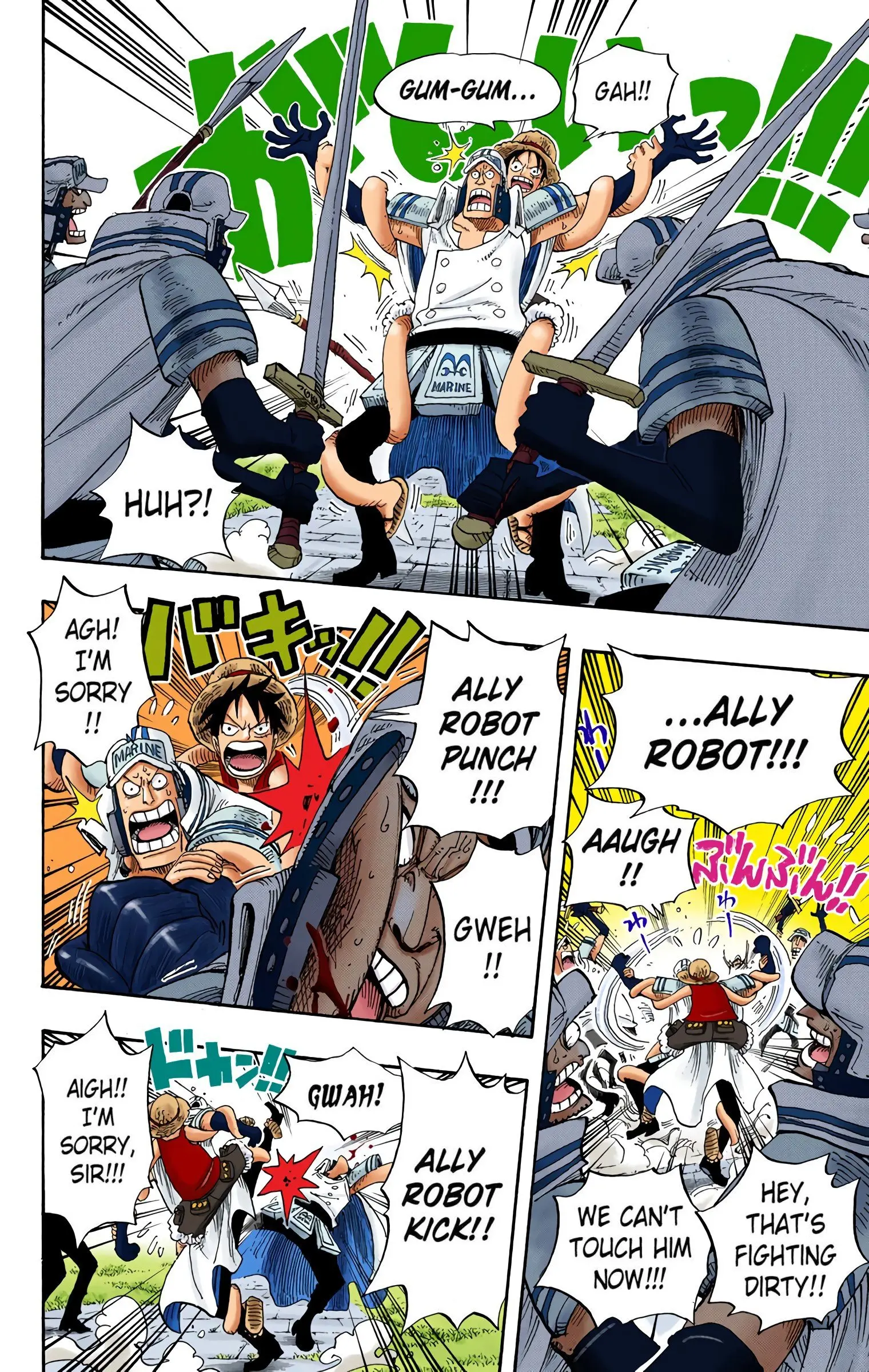 One Piece Colored, chapter 377, page 4