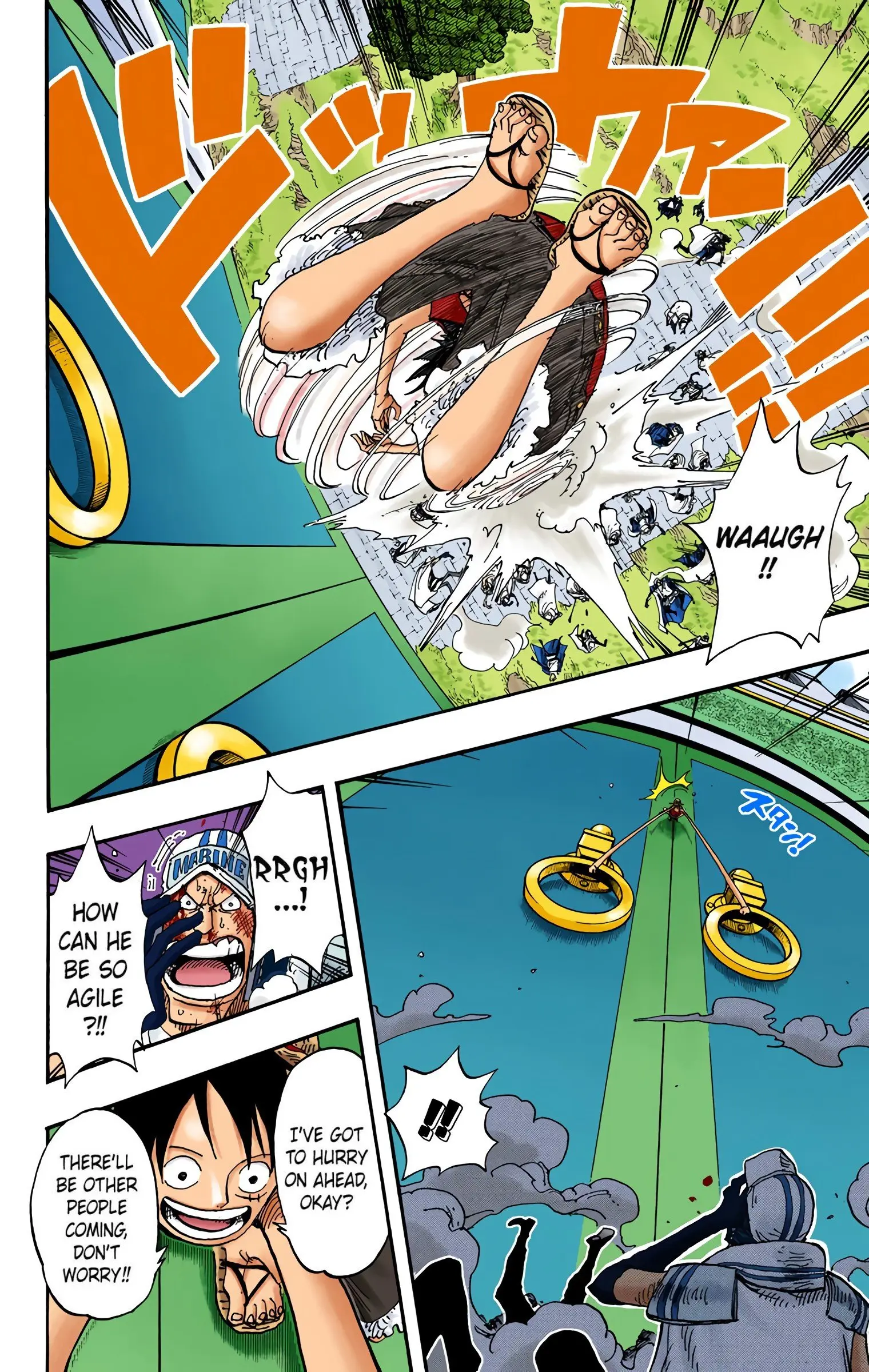 One Piece Colored, chapter 377, page 8