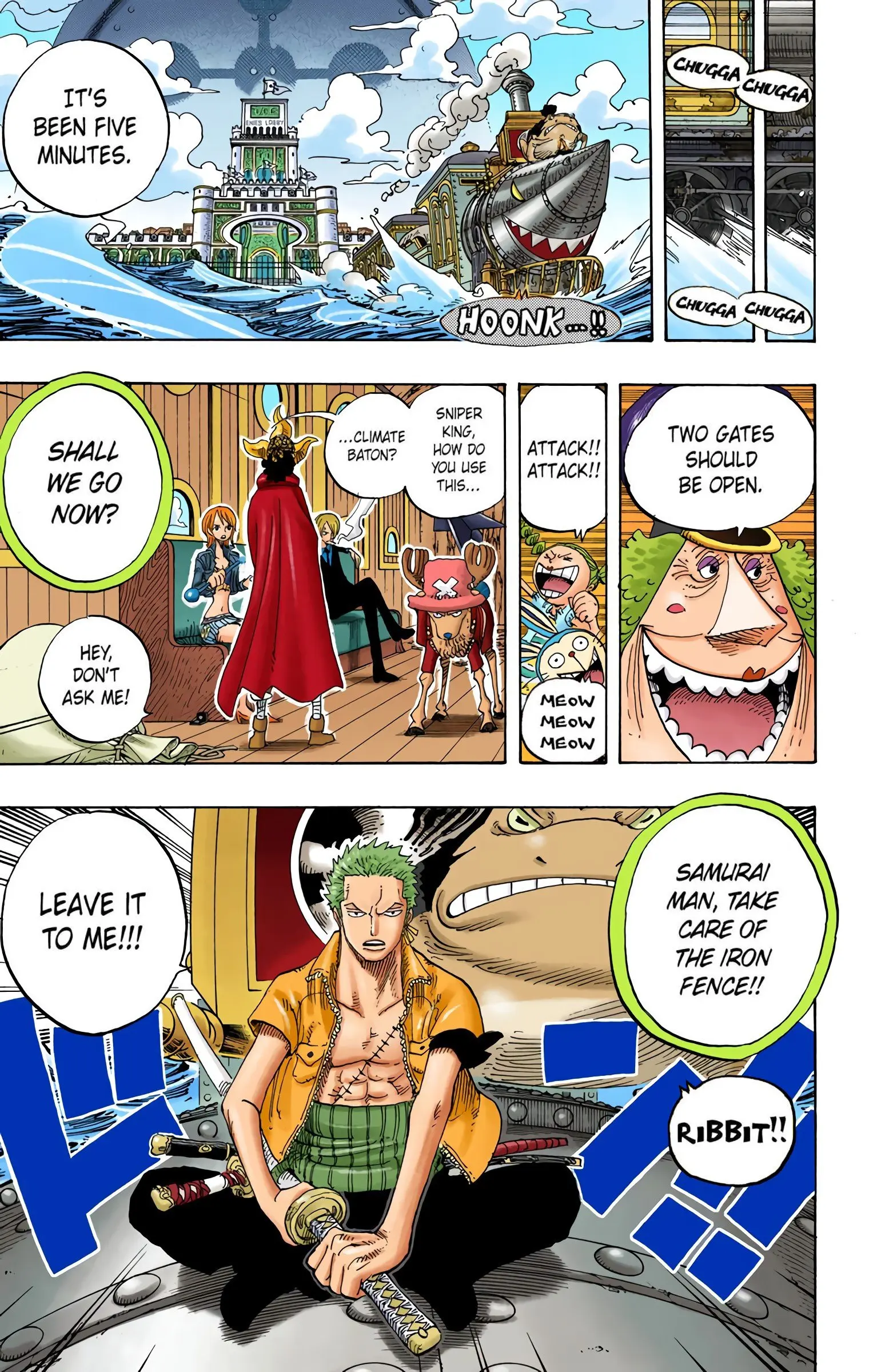 One Piece Colored, chapter 378, page 19