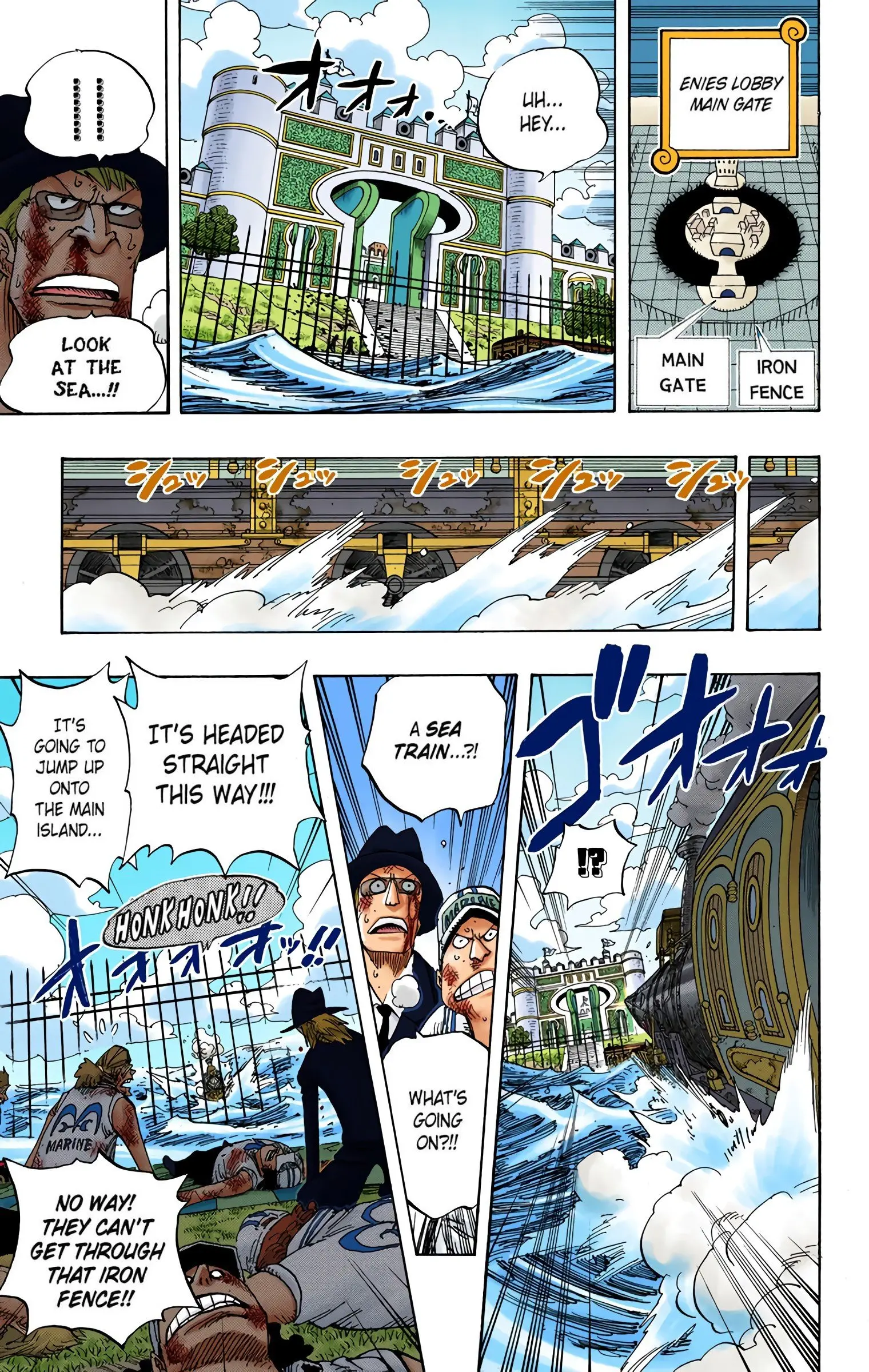 One Piece Colored, chapter 380, page 7
