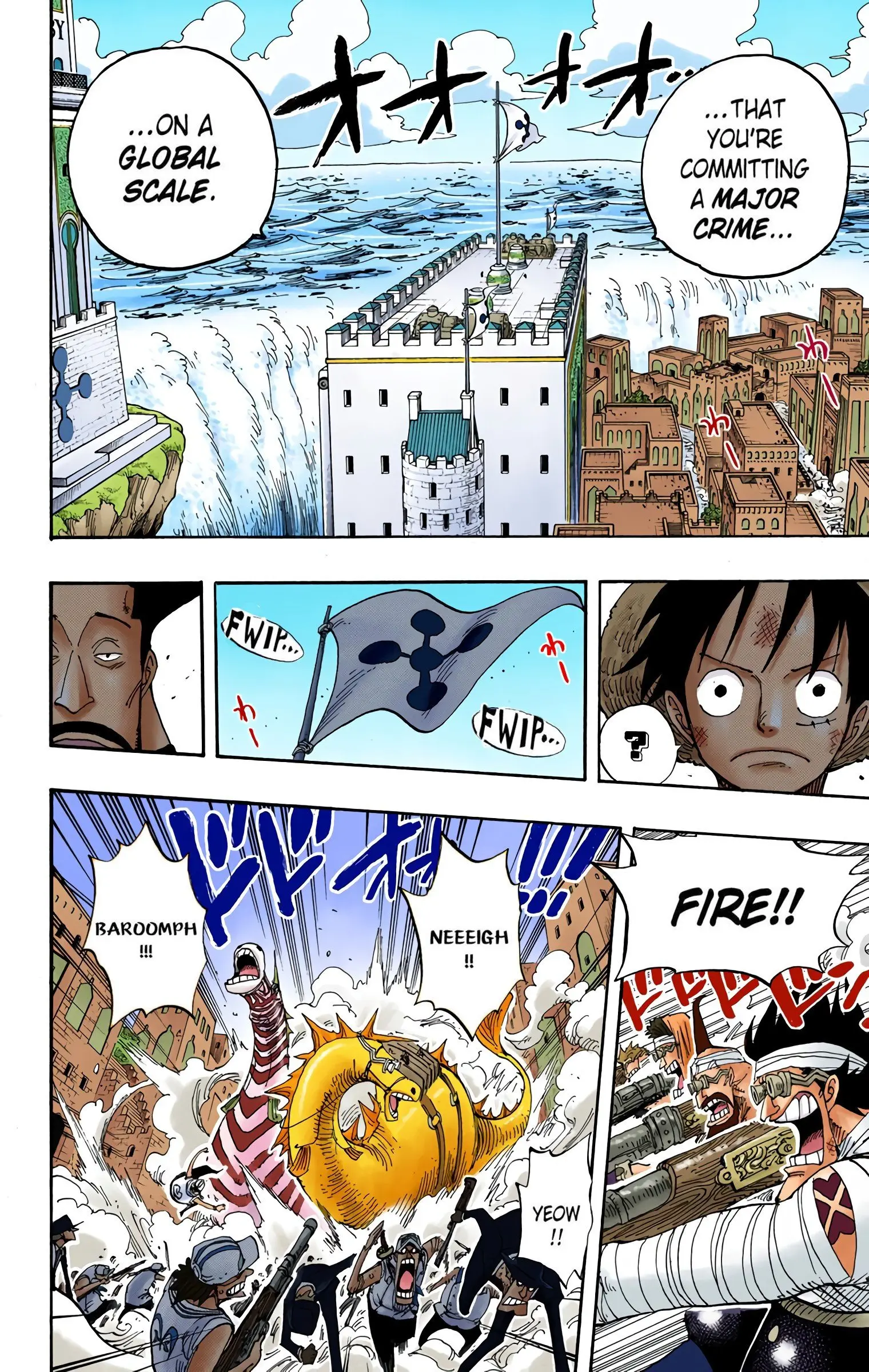One Piece Colored, chapter 383, page 4