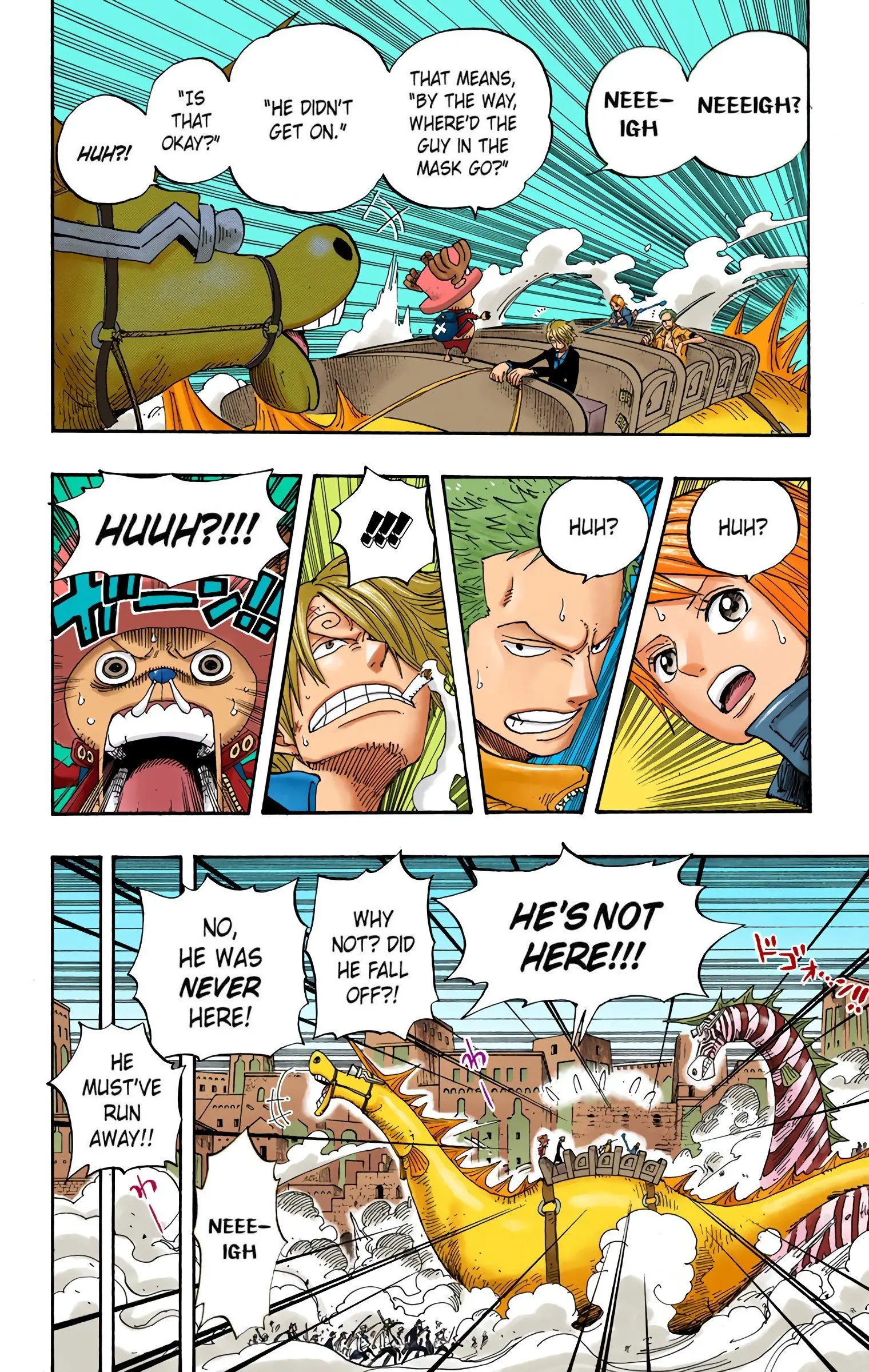 One Piece Colored, chapter 383, page 6