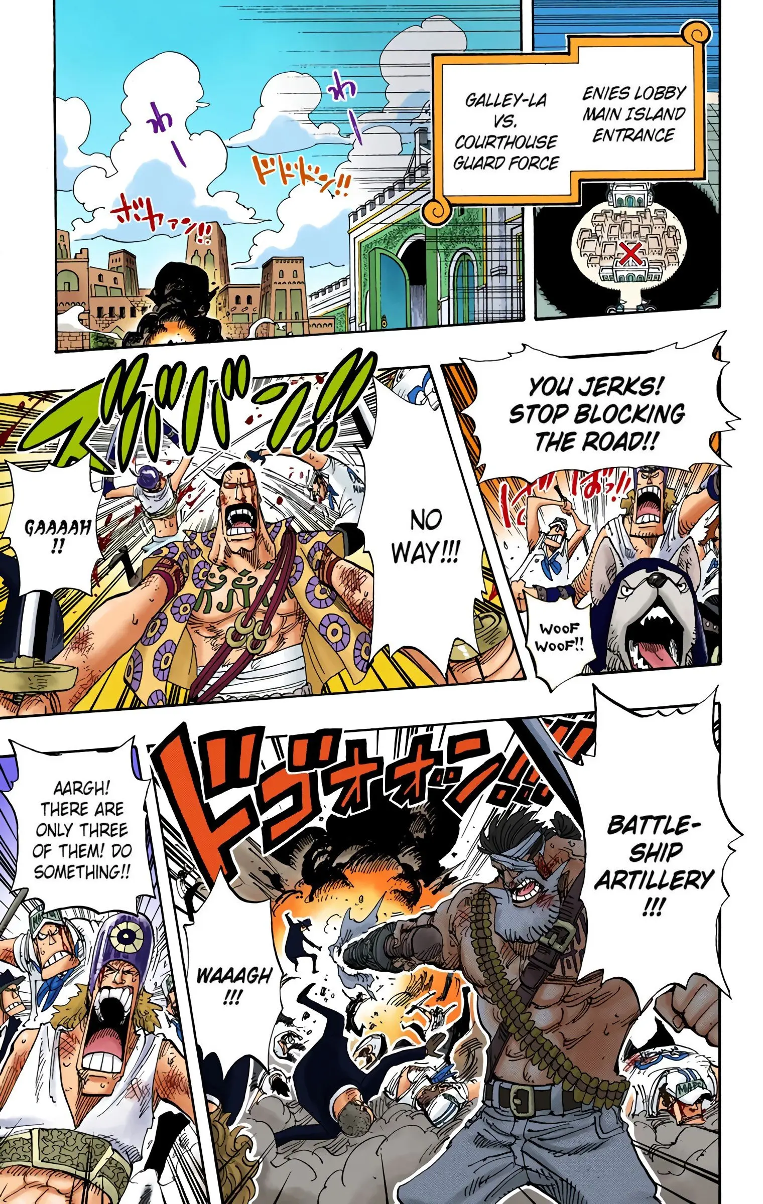 One Piece Colored, chapter 383, page 7