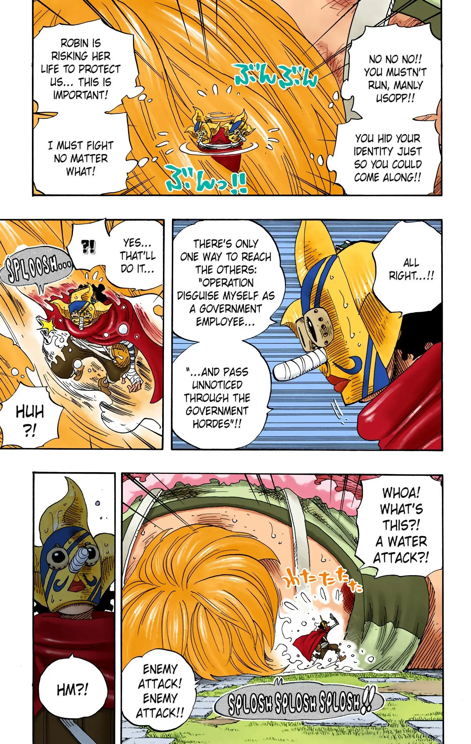 One Piece Colored, chapter 384, page 3