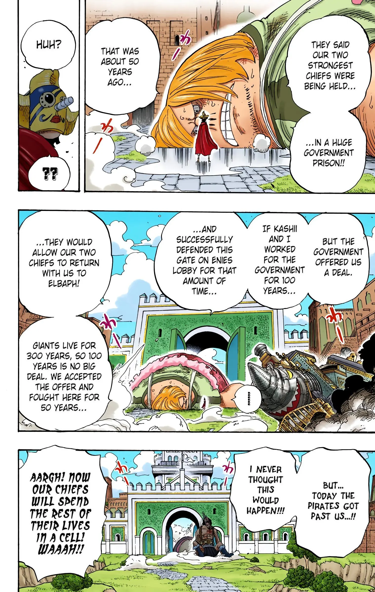 One Piece Colored, chapter 384, page 6