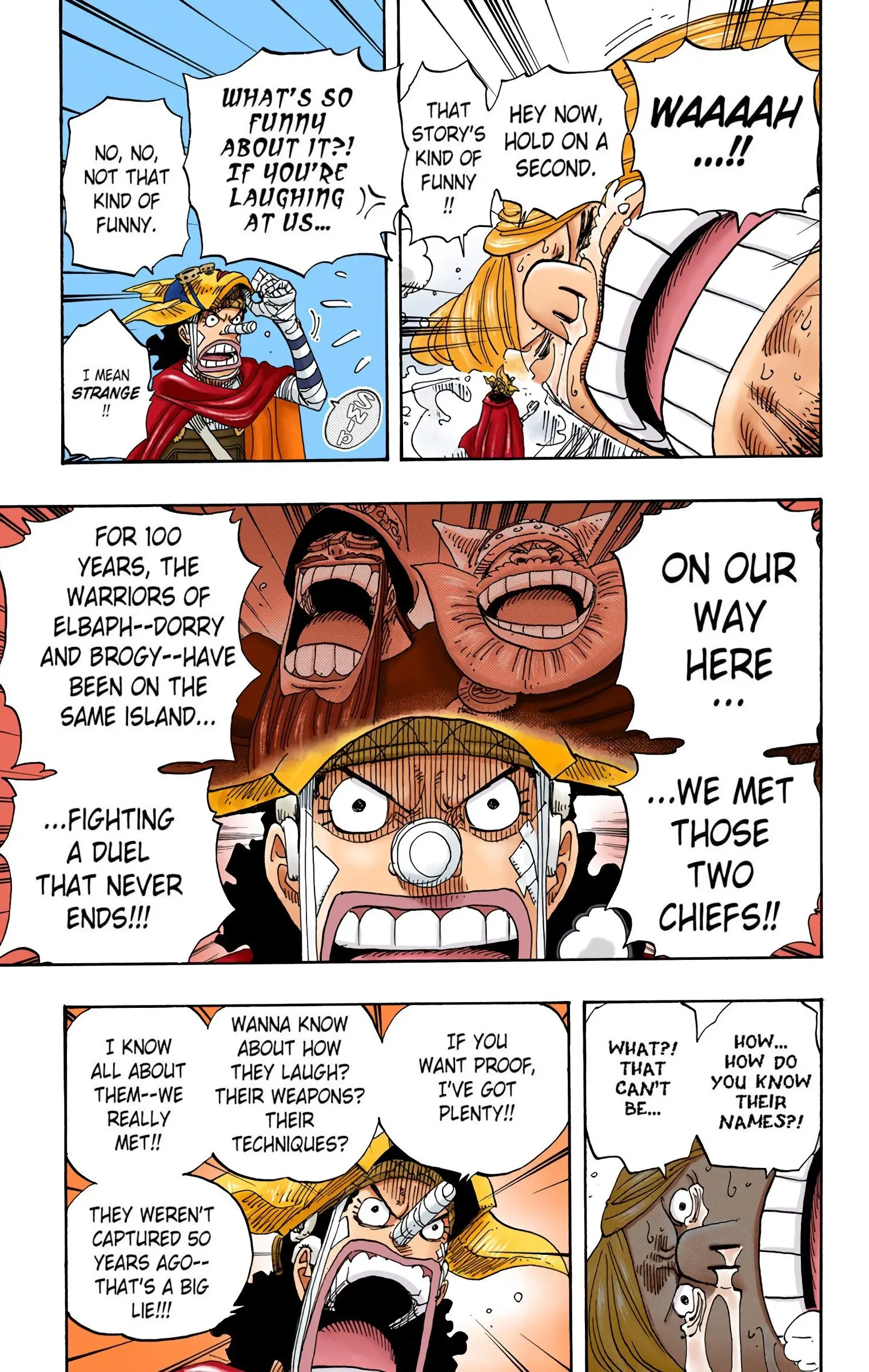 One Piece Colored, chapter 384, page 7