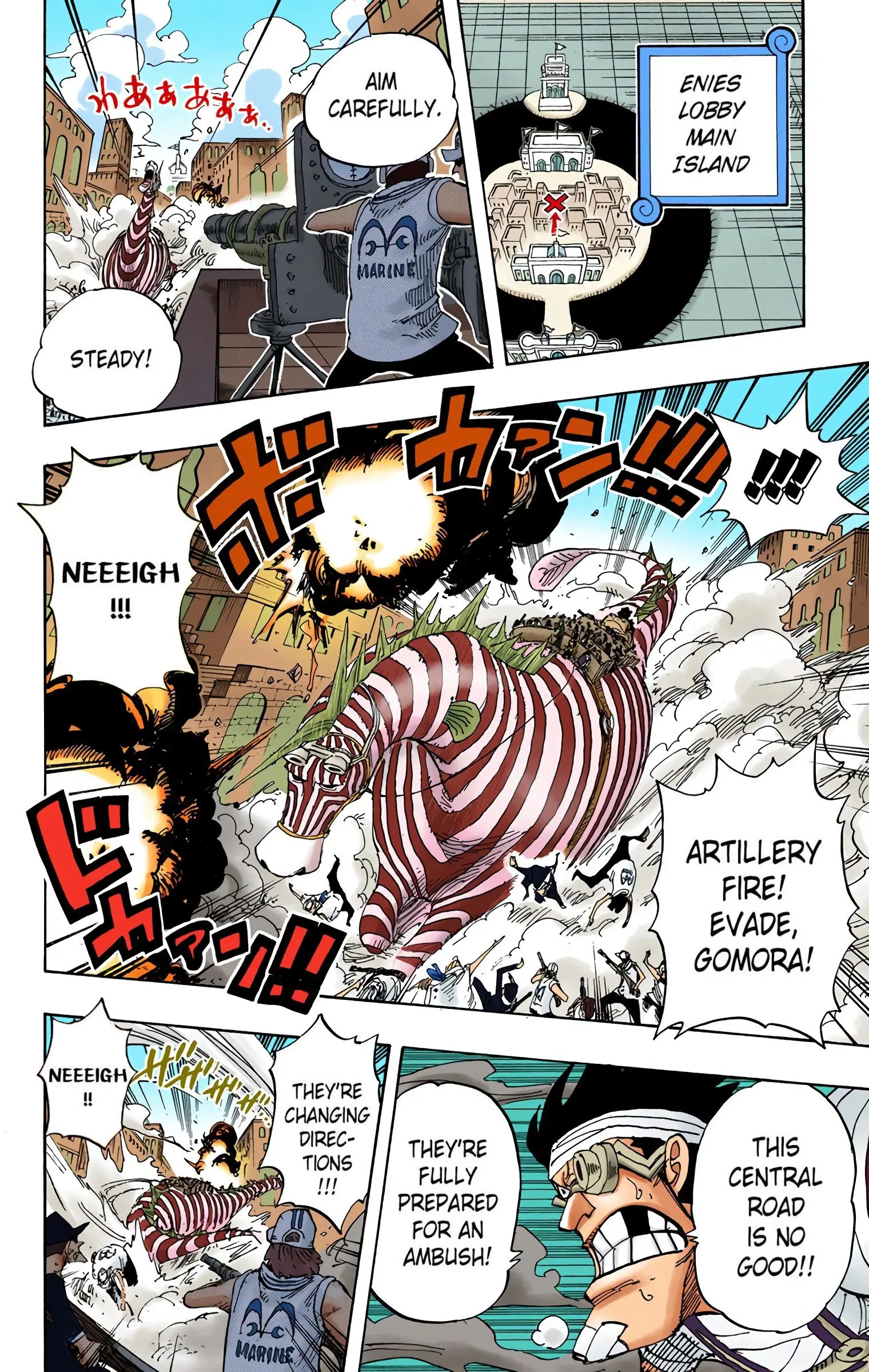 One Piece Colored, chapter 384, page 10