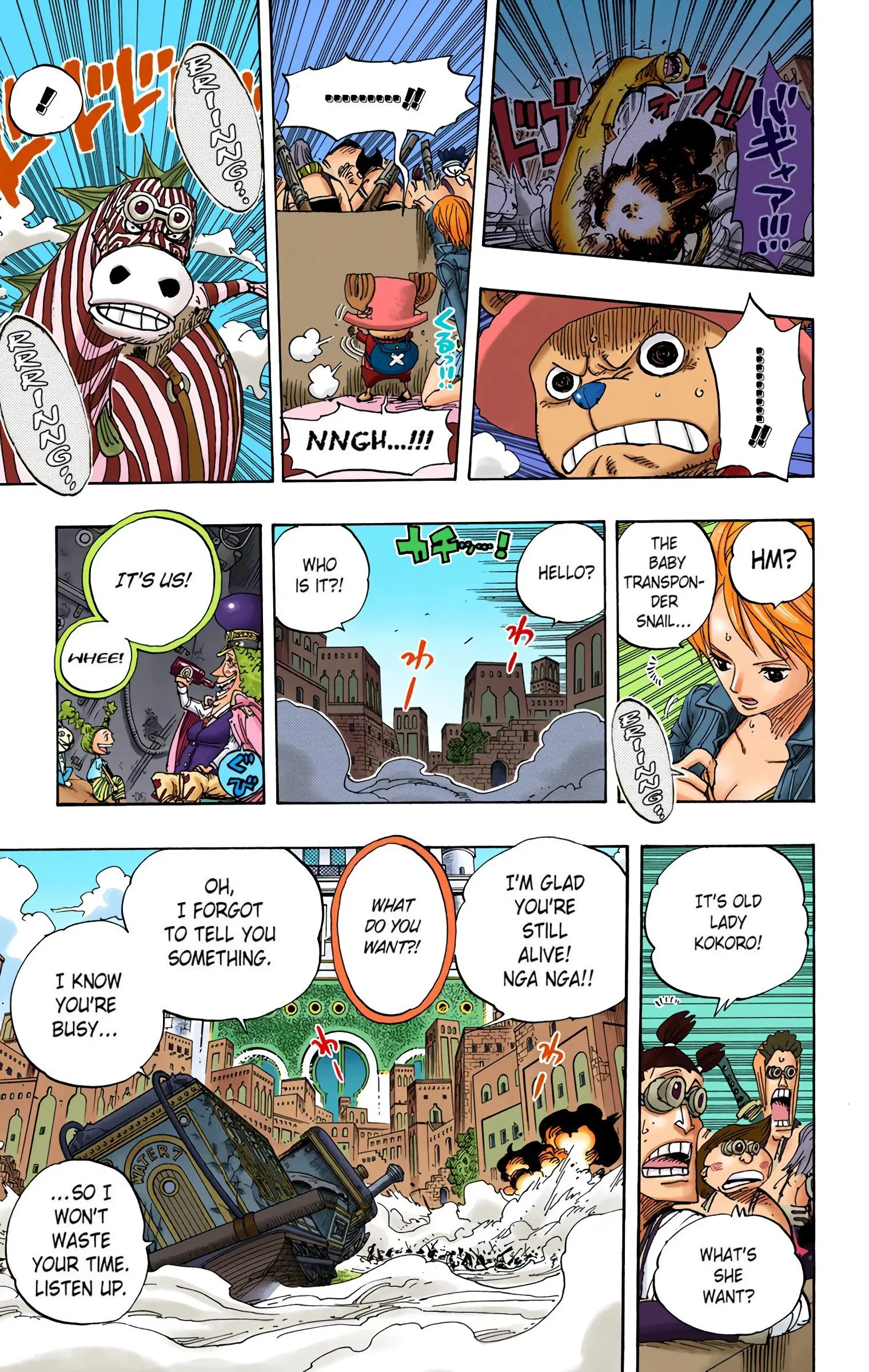 One Piece Colored, chapter 384, page 11