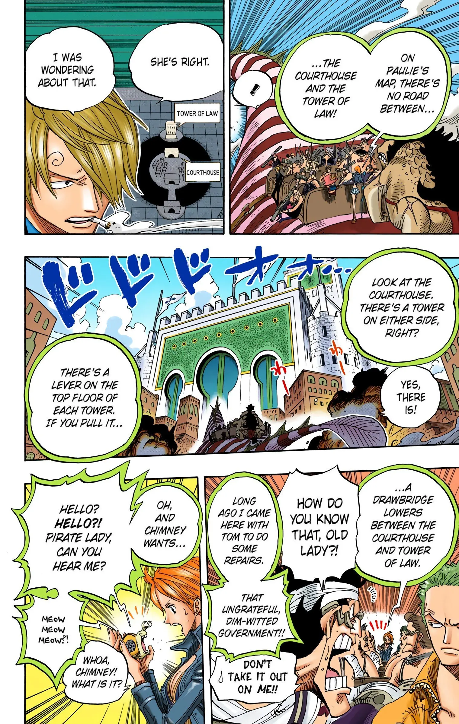 One Piece Colored, chapter 384, page 12