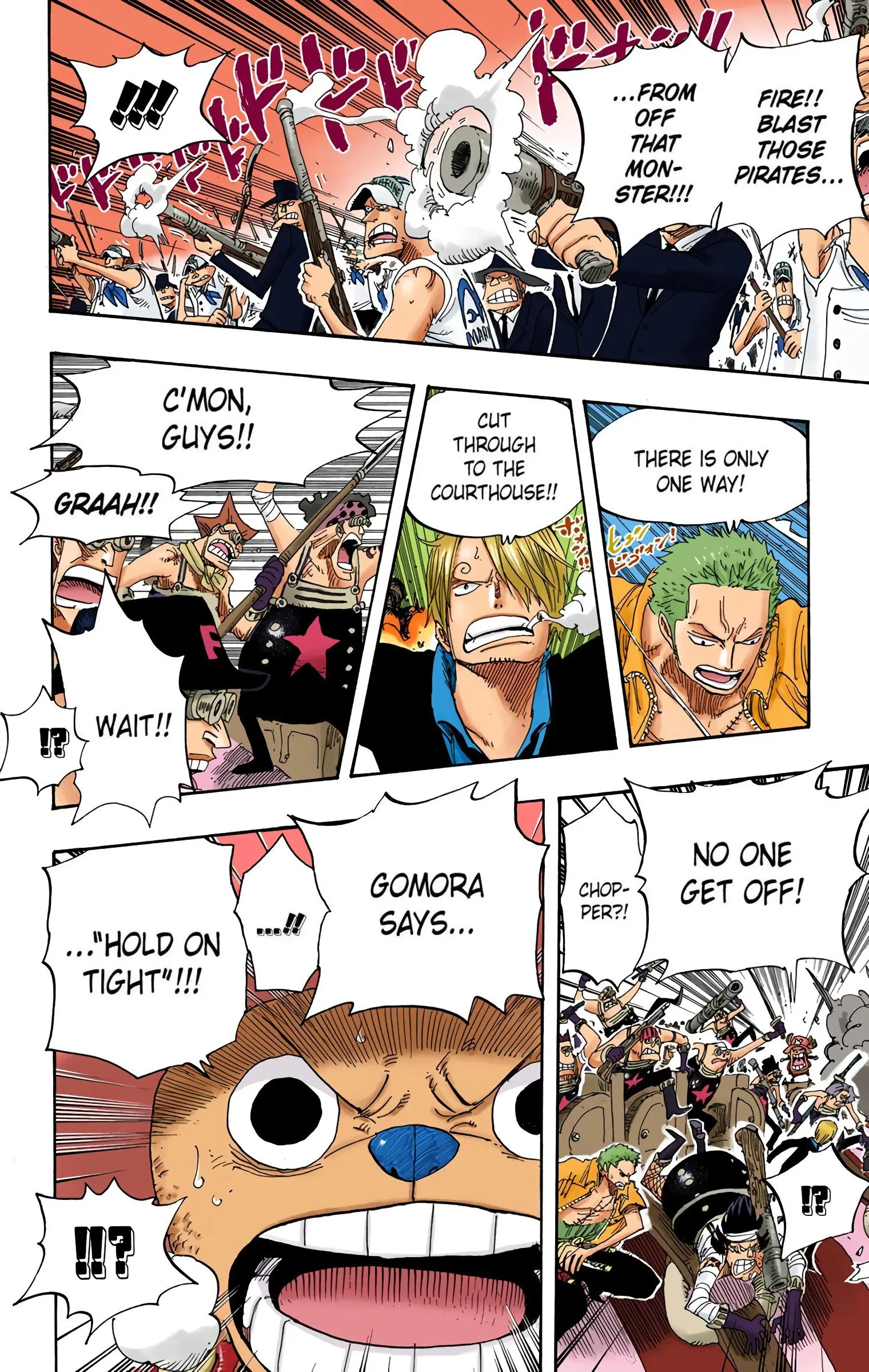 One Piece Colored, chapter 385, page 14