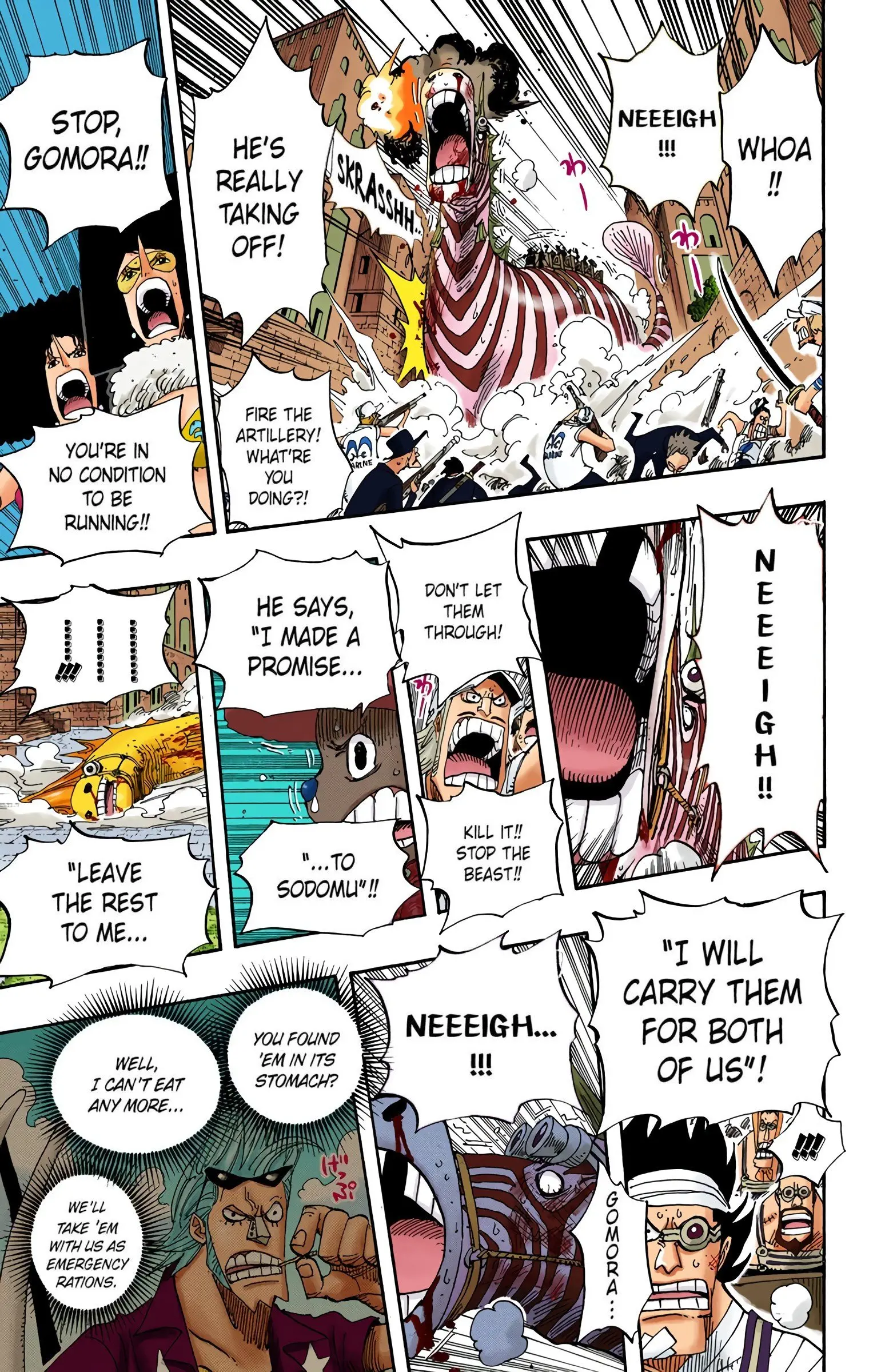 One Piece Colored, chapter 385, page 17