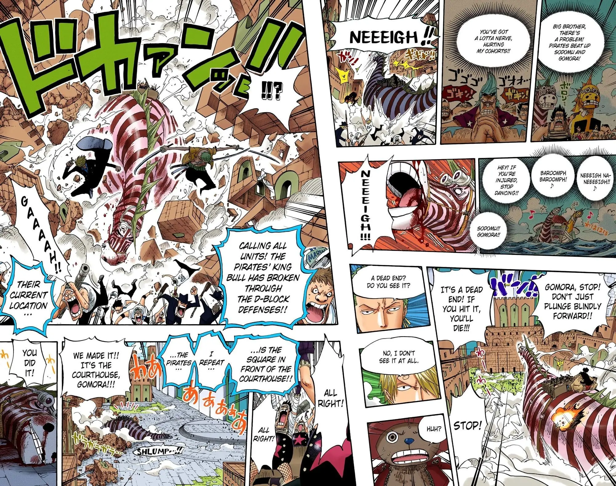 One Piece Colored, chapter 385, page 18
