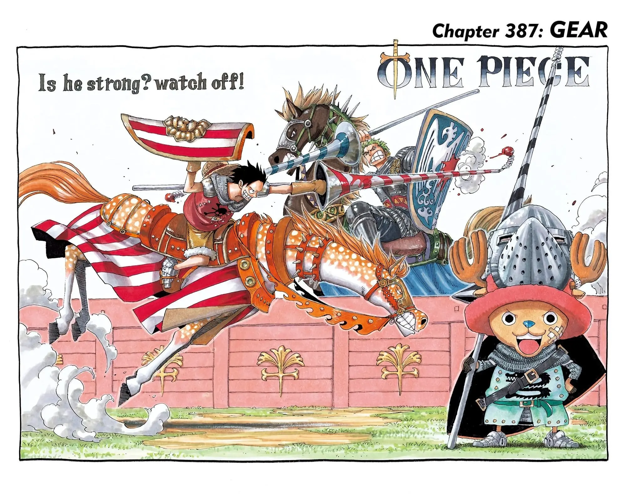 One Piece Colored, chapter 387, page 1