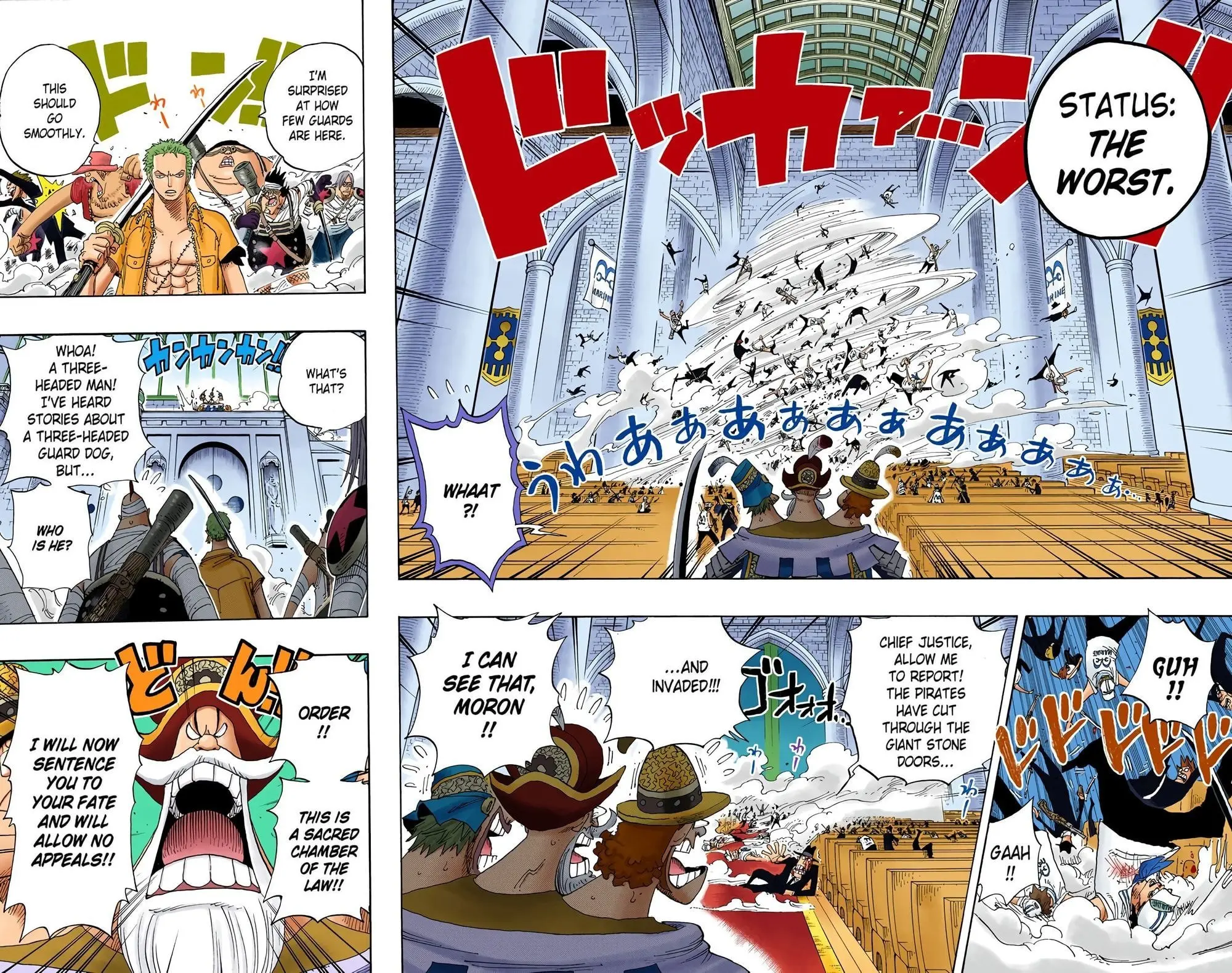 One Piece Colored, chapter 387, page 4