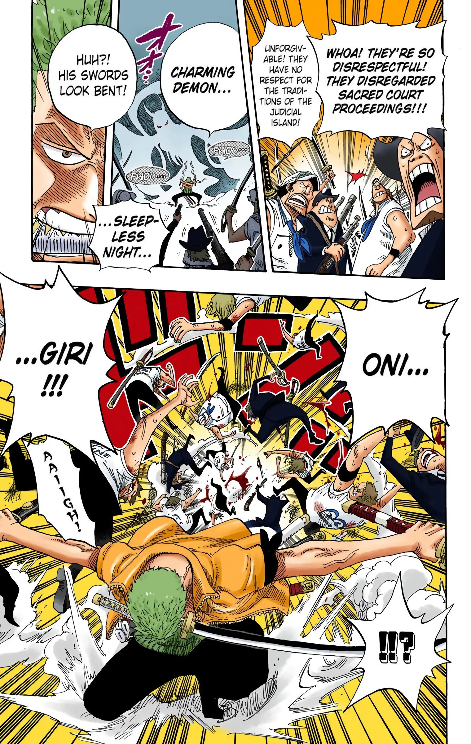 One Piece Colored, chapter 387, page 6
