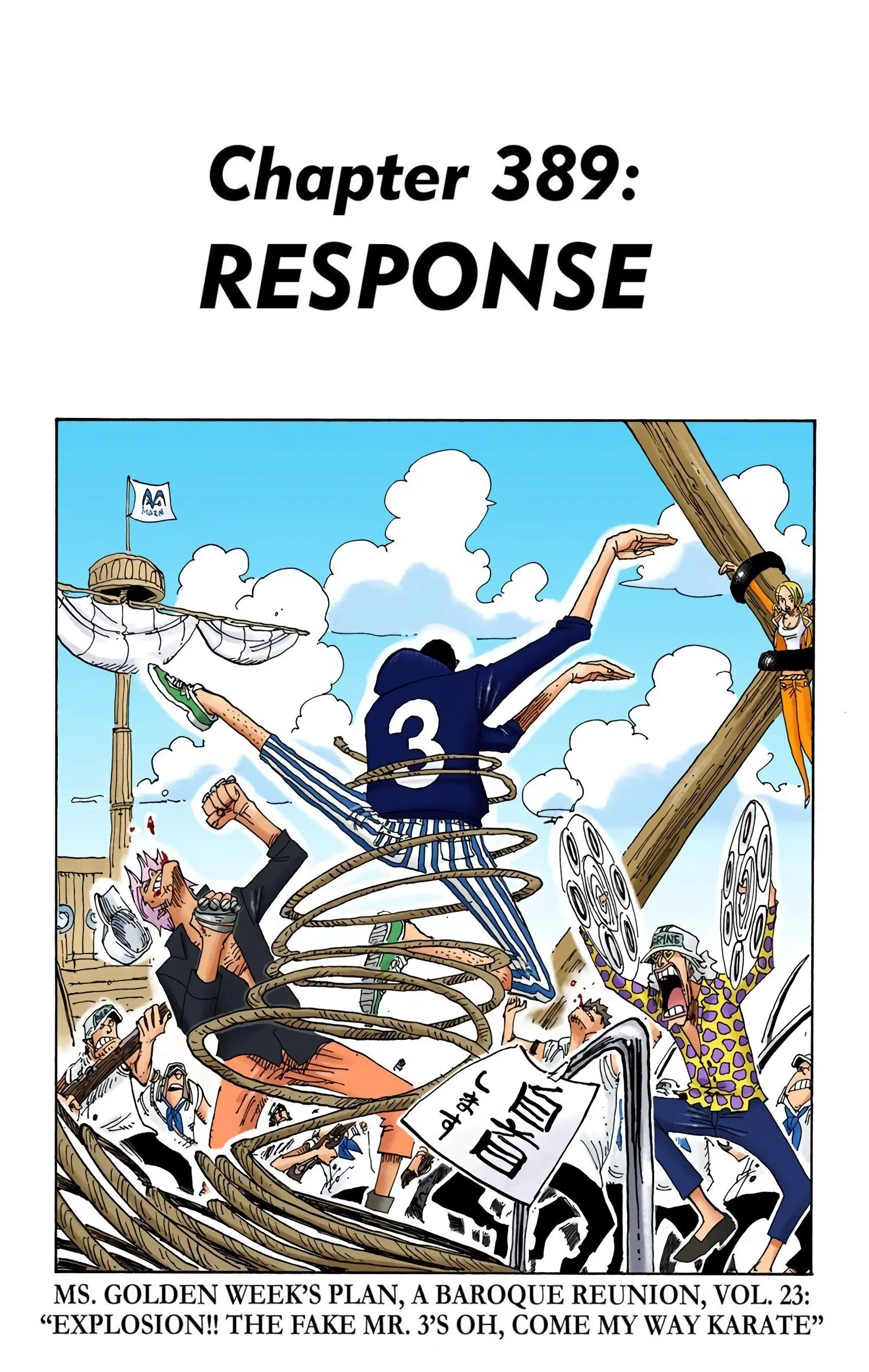 One Piece Colored, chapter 389, page 7