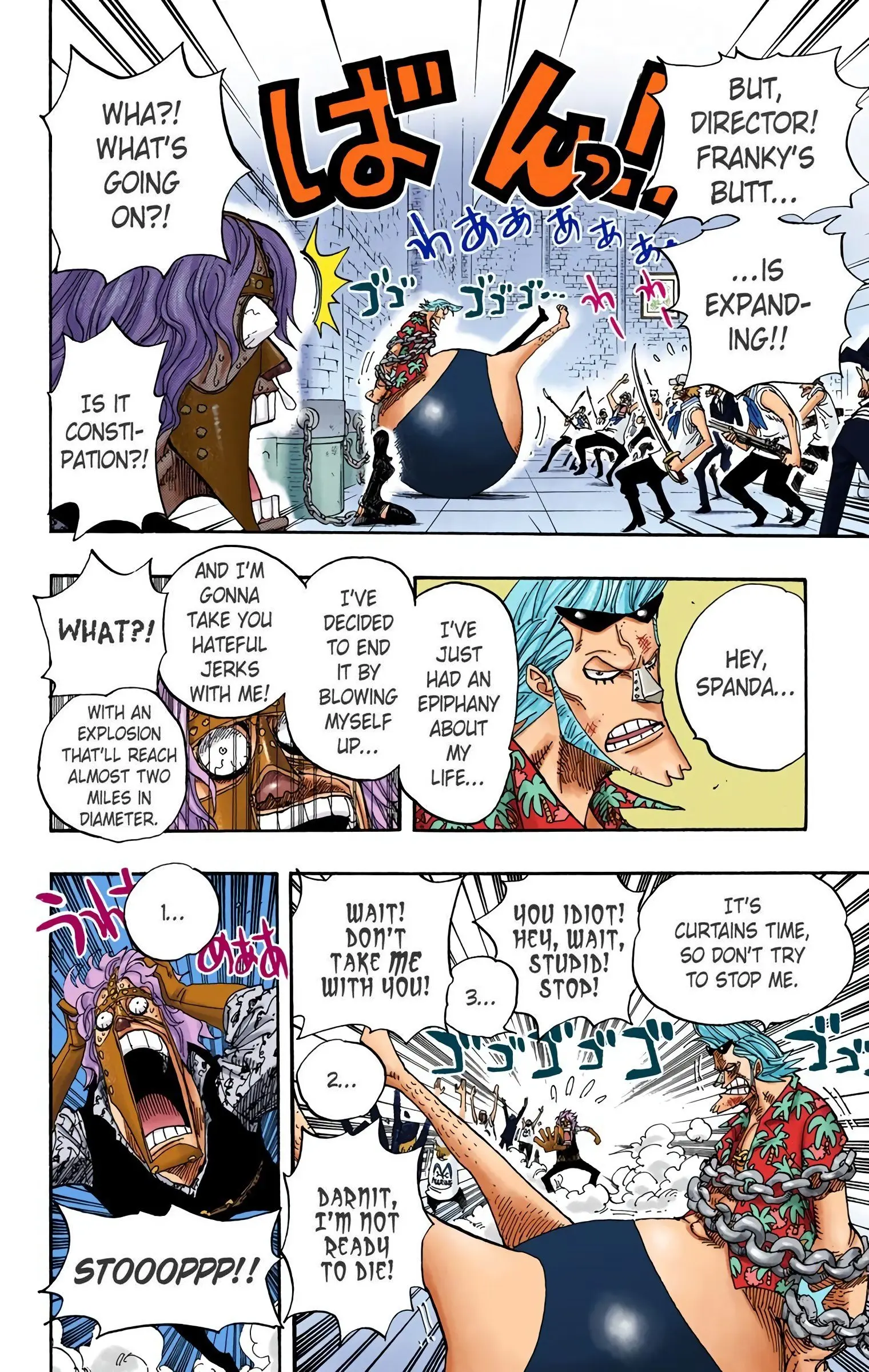 One Piece Colored, chapter 389, page 14