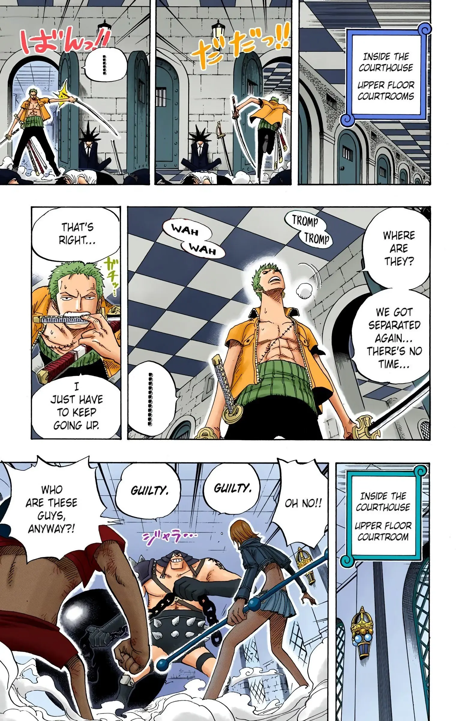 One Piece Colored, chapter 390, page 7