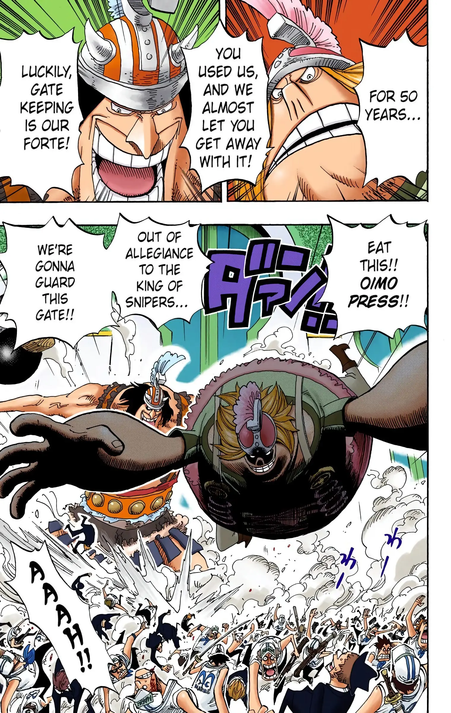 One Piece Colored, chapter 391, page 3