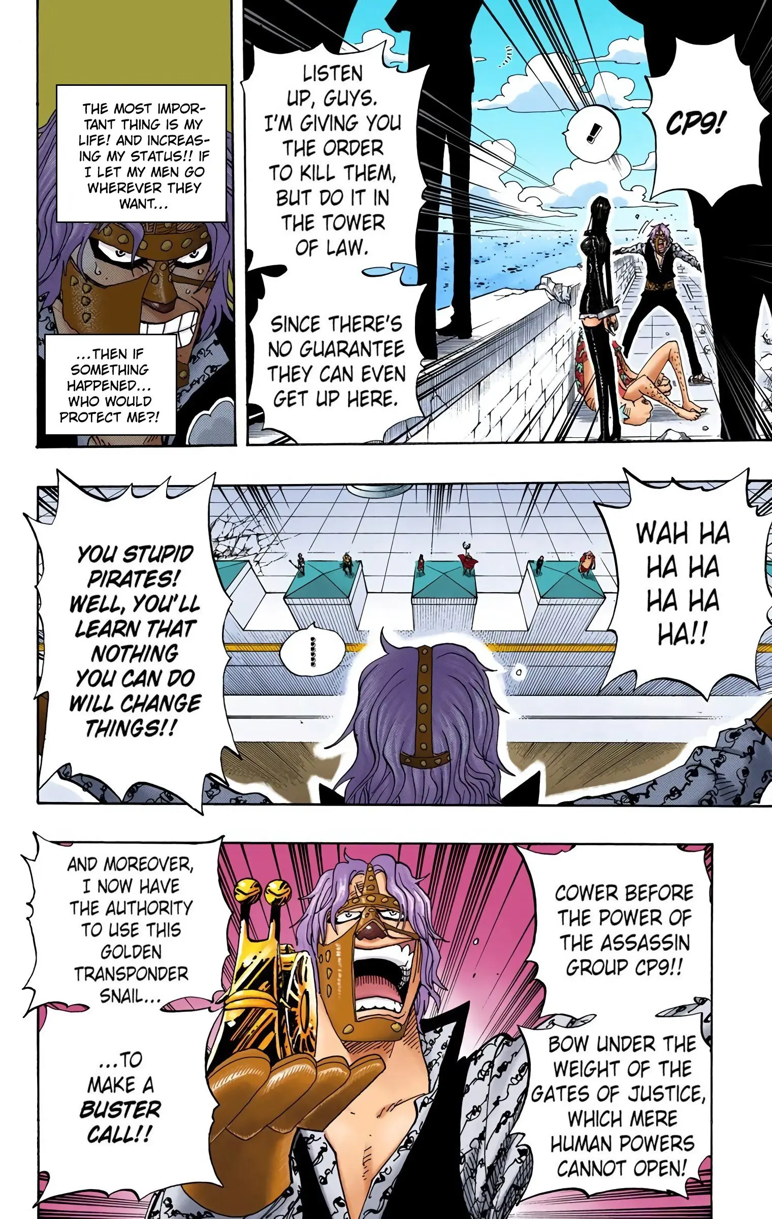 One Piece Colored, chapter 391, page 8