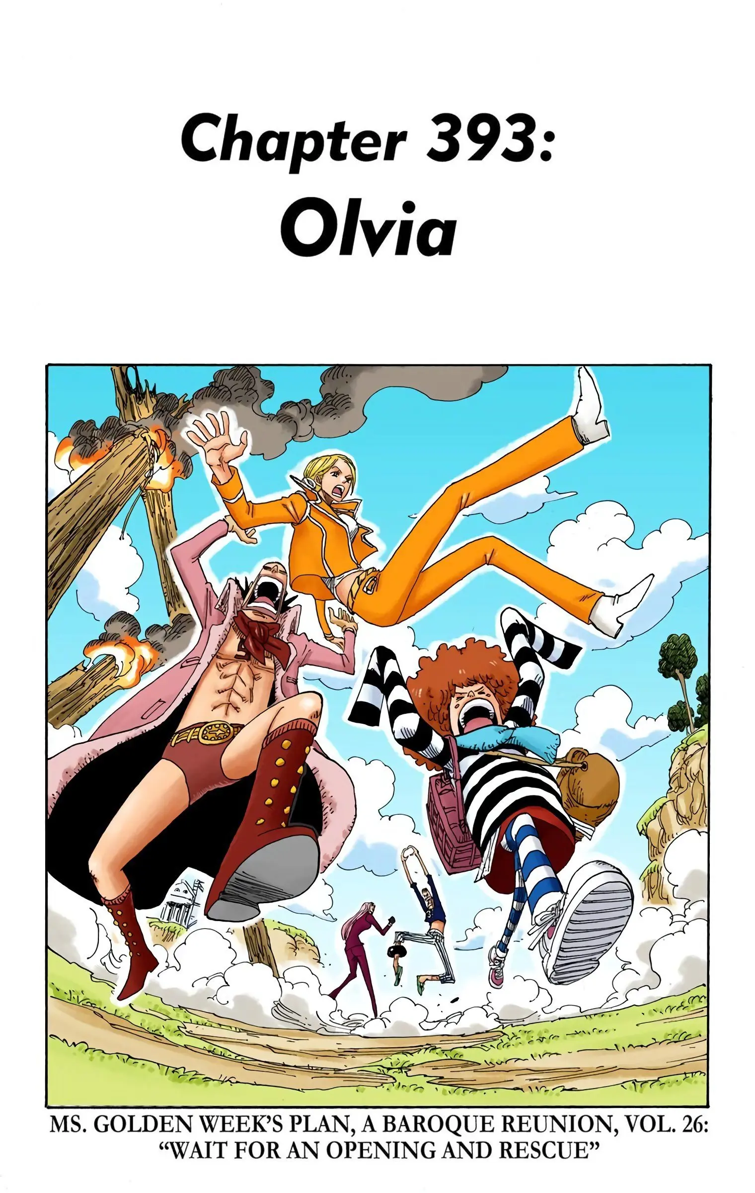 One Piece Colored, chapter 393, page 1