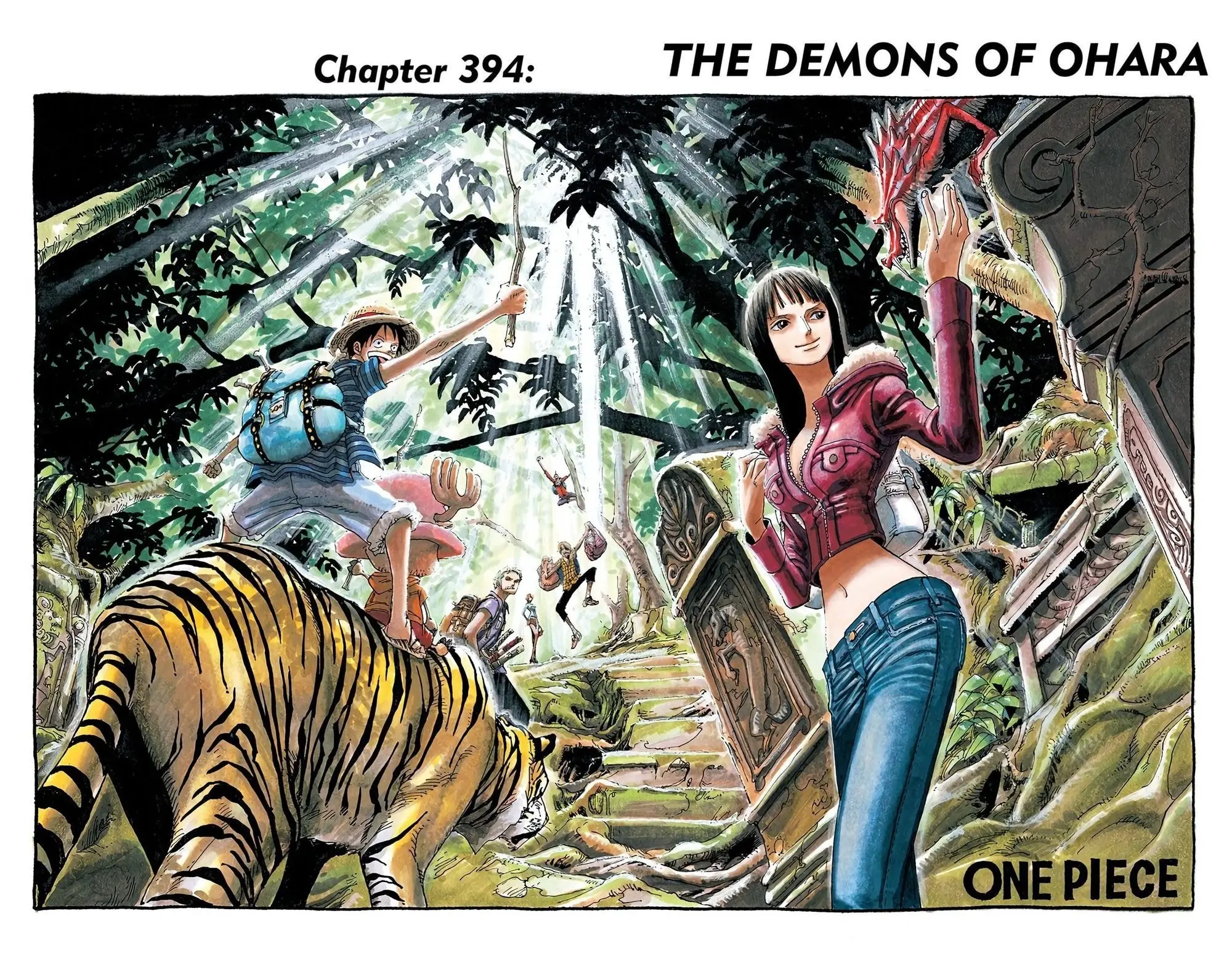One Piece Colored, chapter 394, page 1
