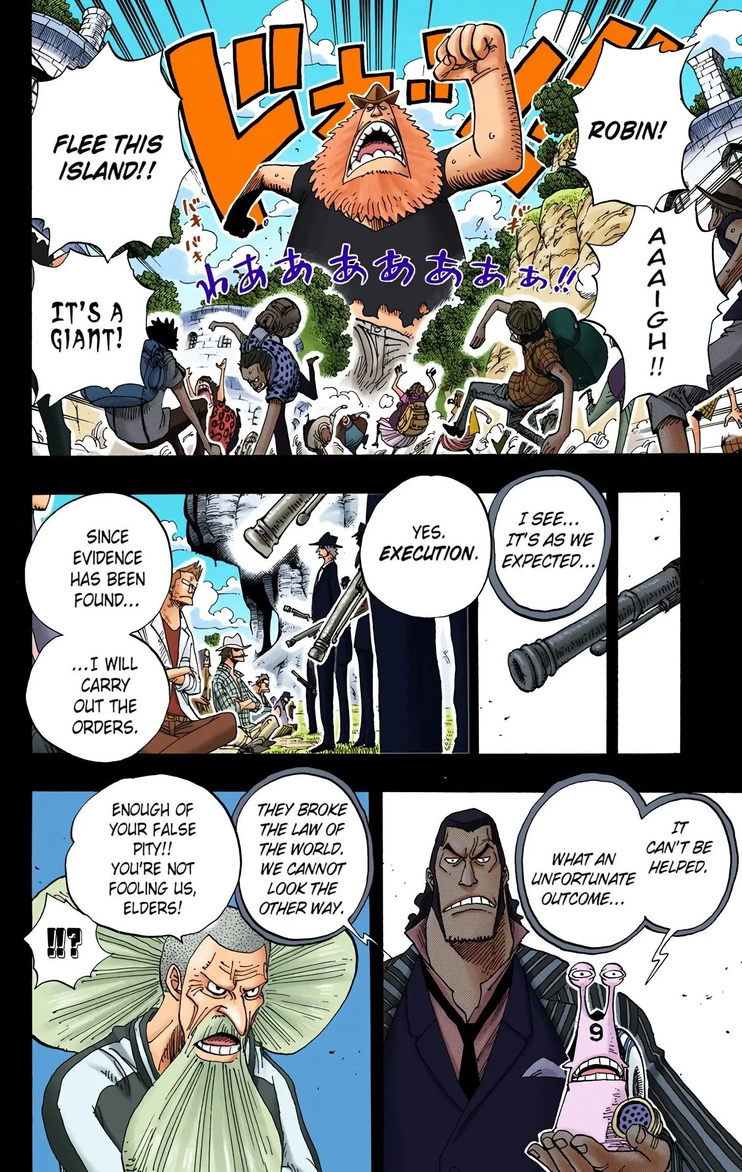 One Piece Colored, chapter 395, page 4