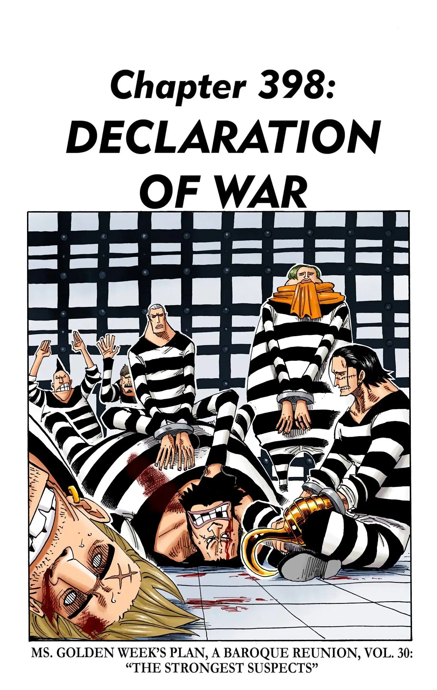 One Piece Colored, chapter 398, page 1