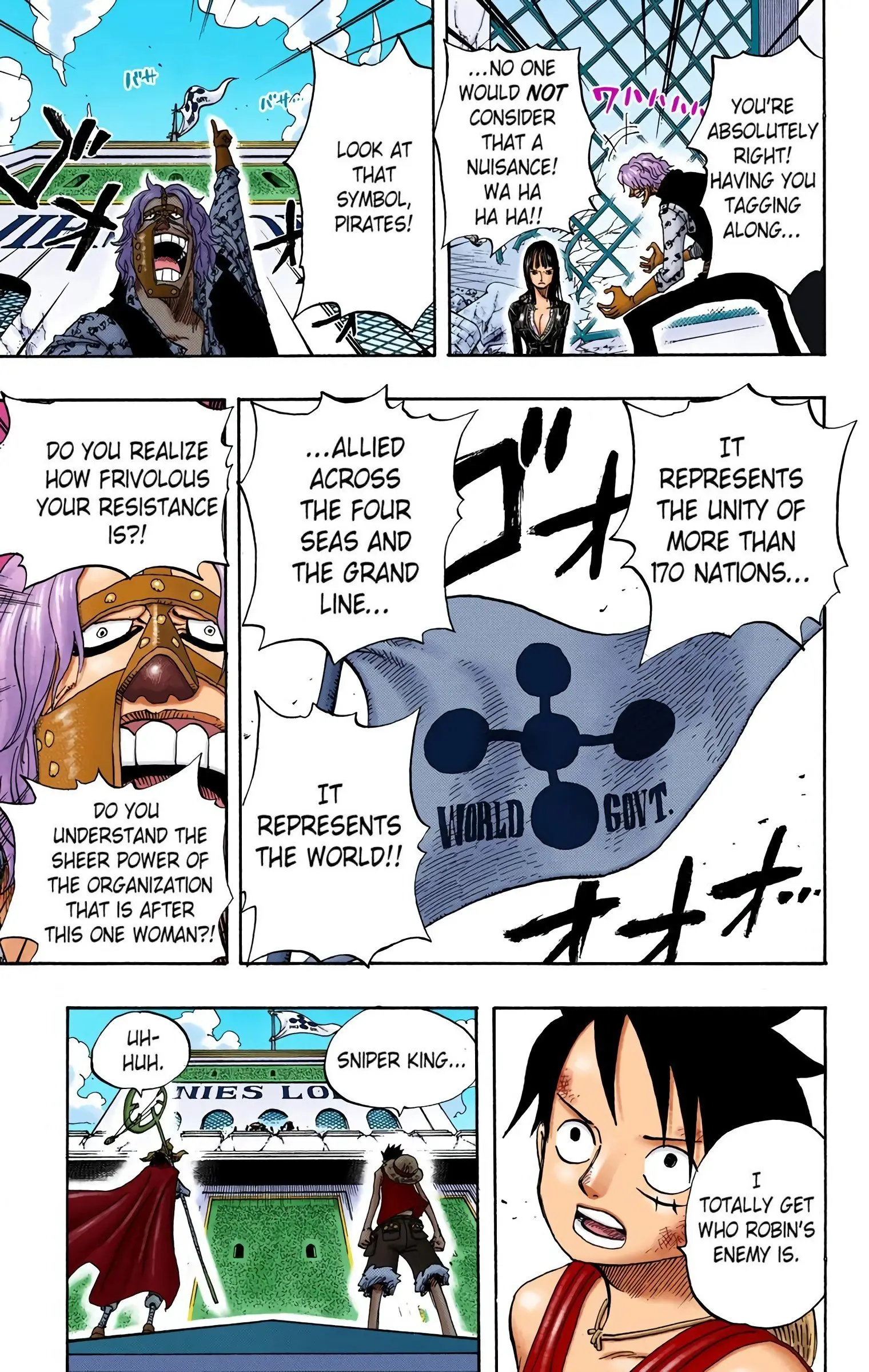One Piece Colored, chapter 398, page 11