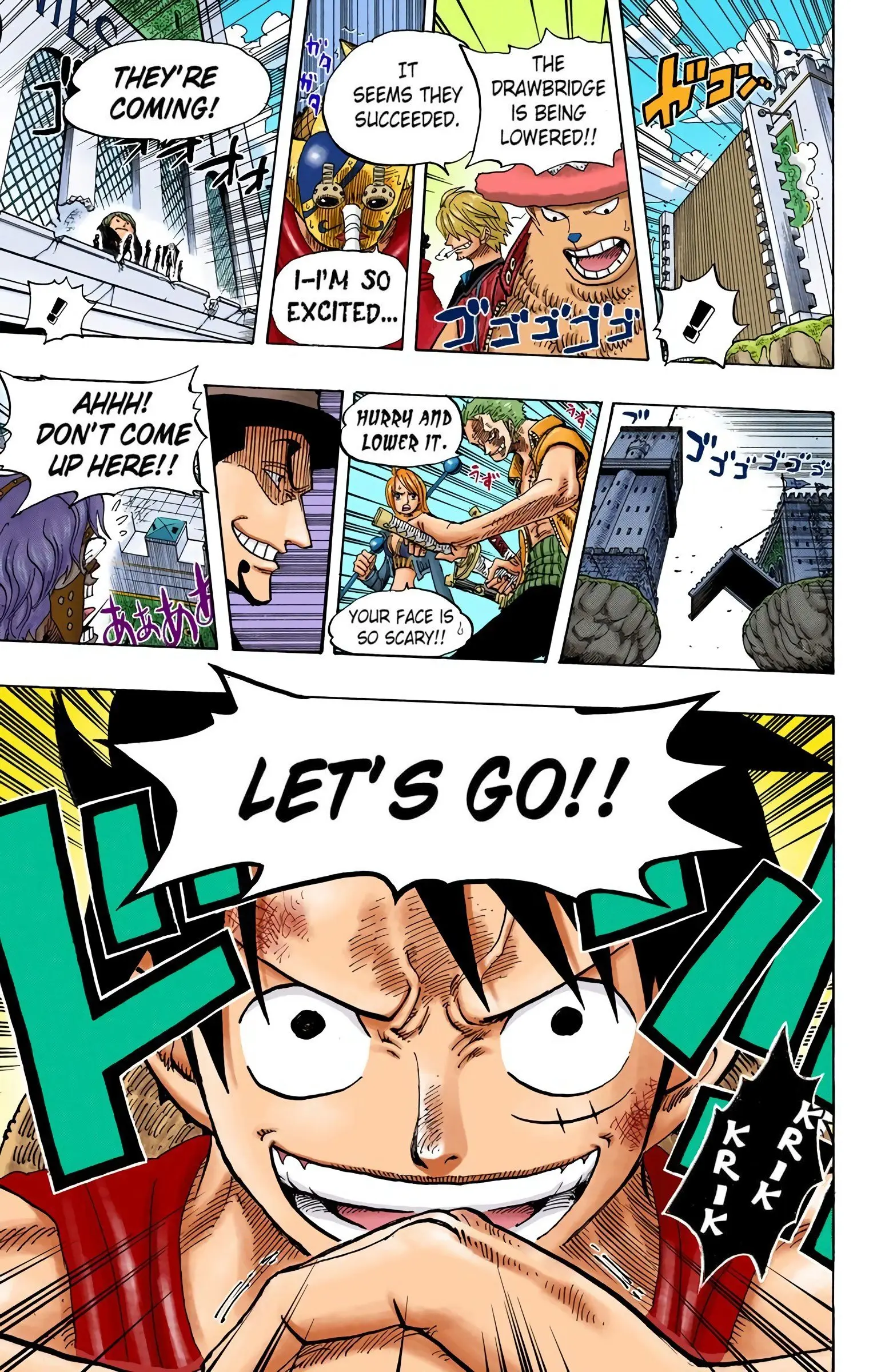 One Piece Colored, chapter 398, page 18