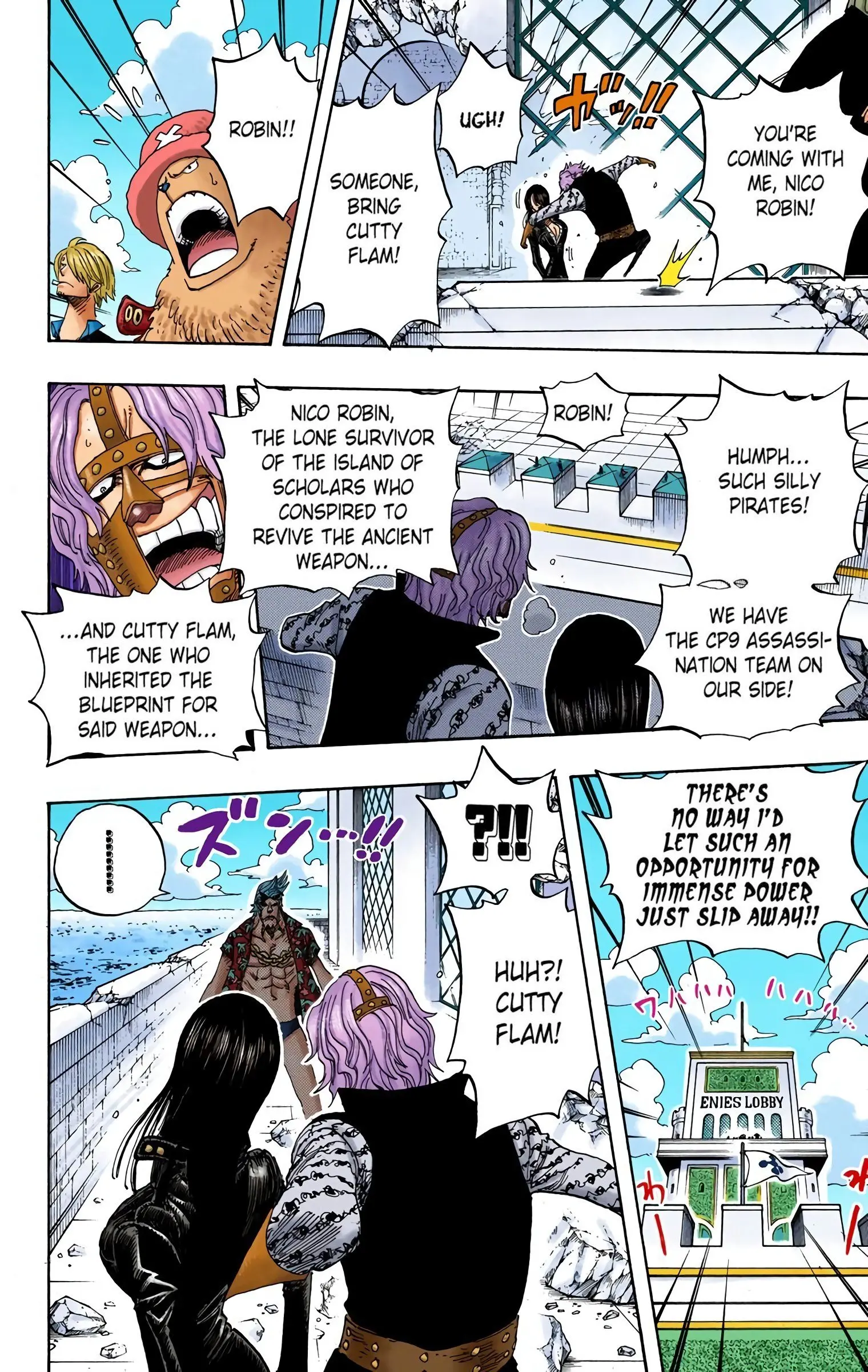 One Piece Colored, chapter 399, page 7