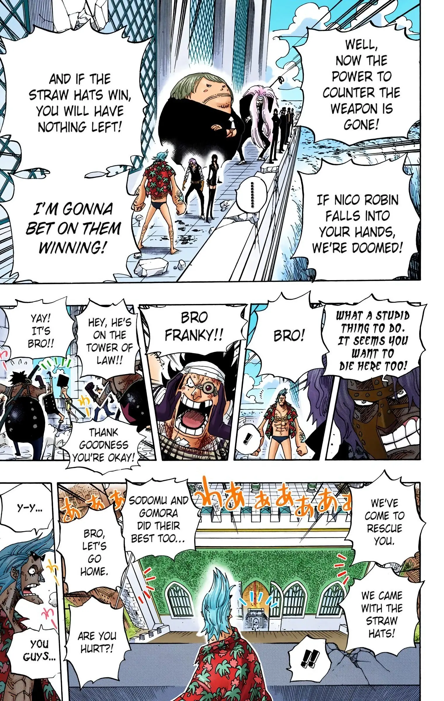 One Piece Colored, chapter 399, page 12