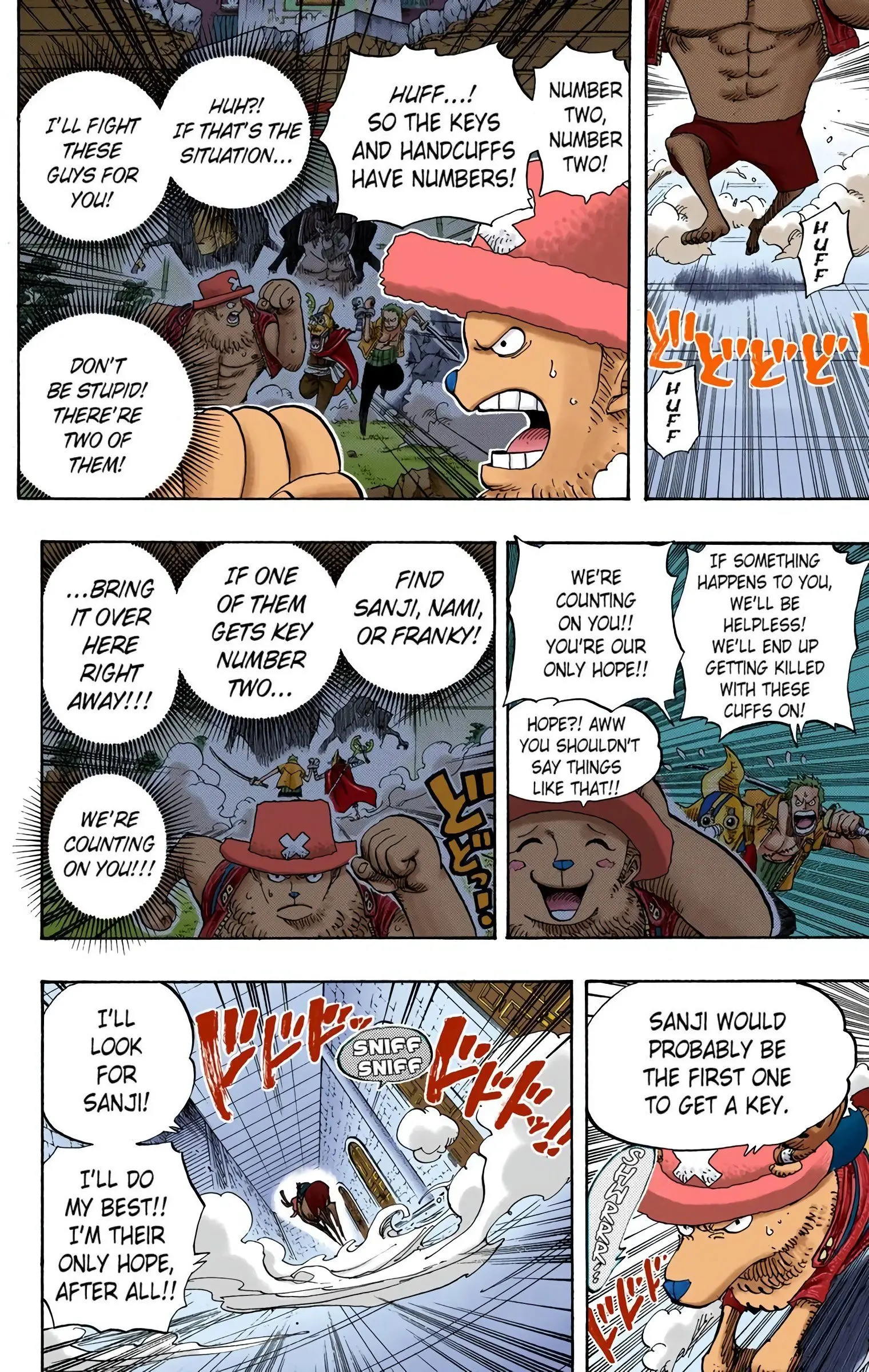 One Piece Colored, chapter 402, page 13