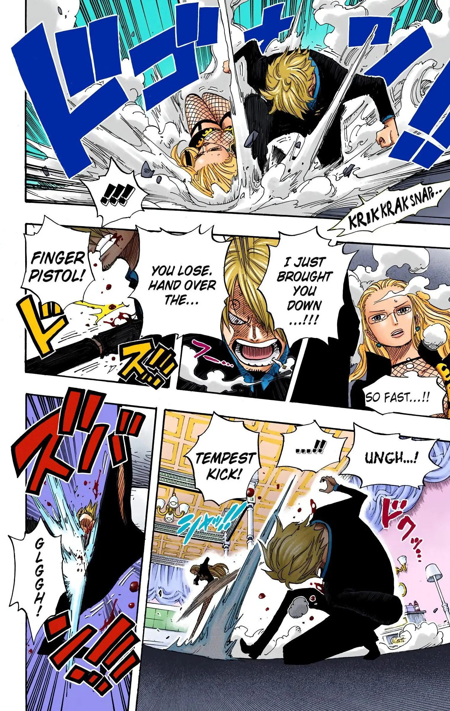 One Piece Colored, chapter 403, page 6
