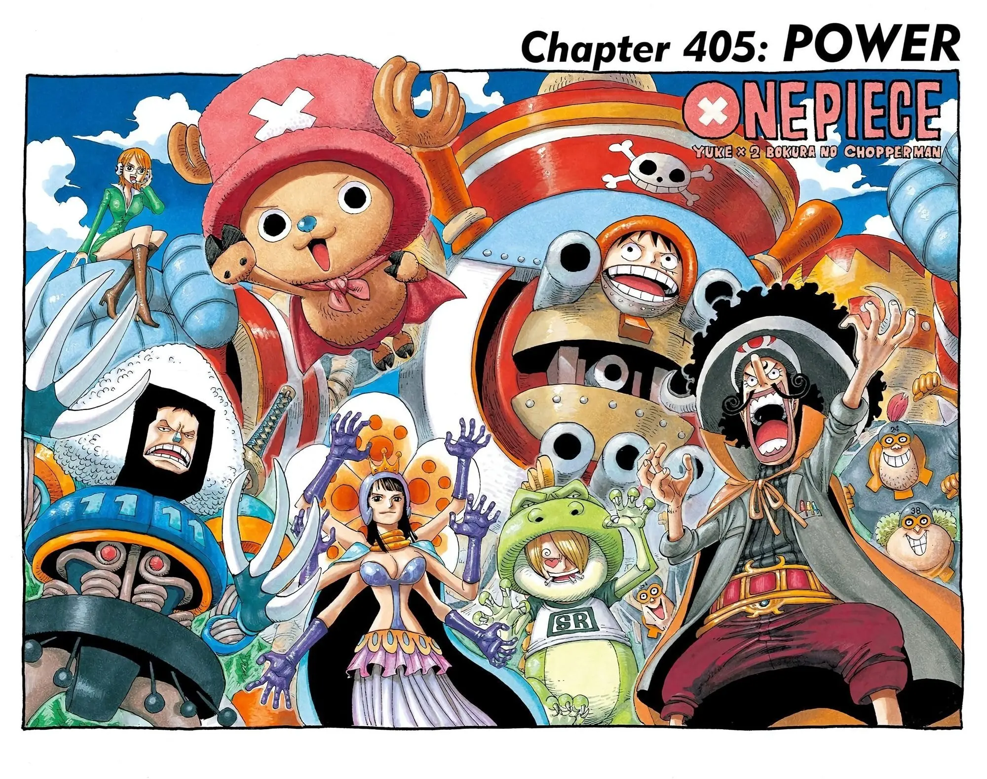 One Piece Colored, chapter 405, page 1