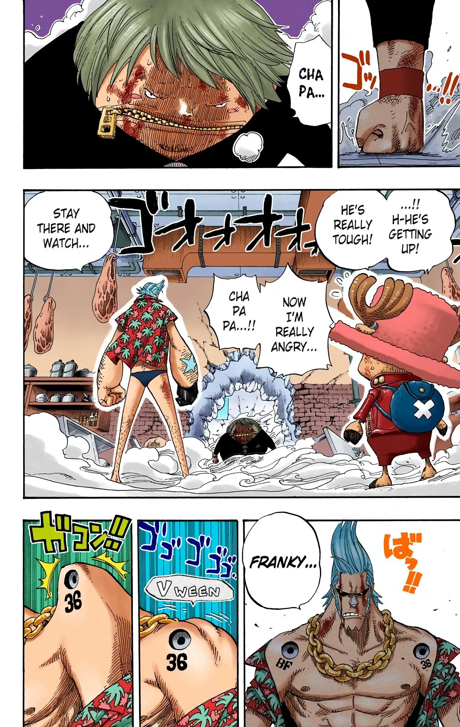 One Piece Colored, chapter 405, page 4