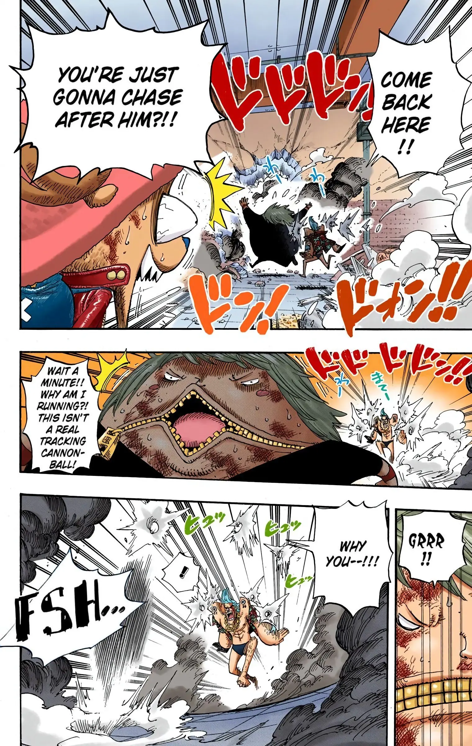 One Piece Colored, chapter 405, page 6