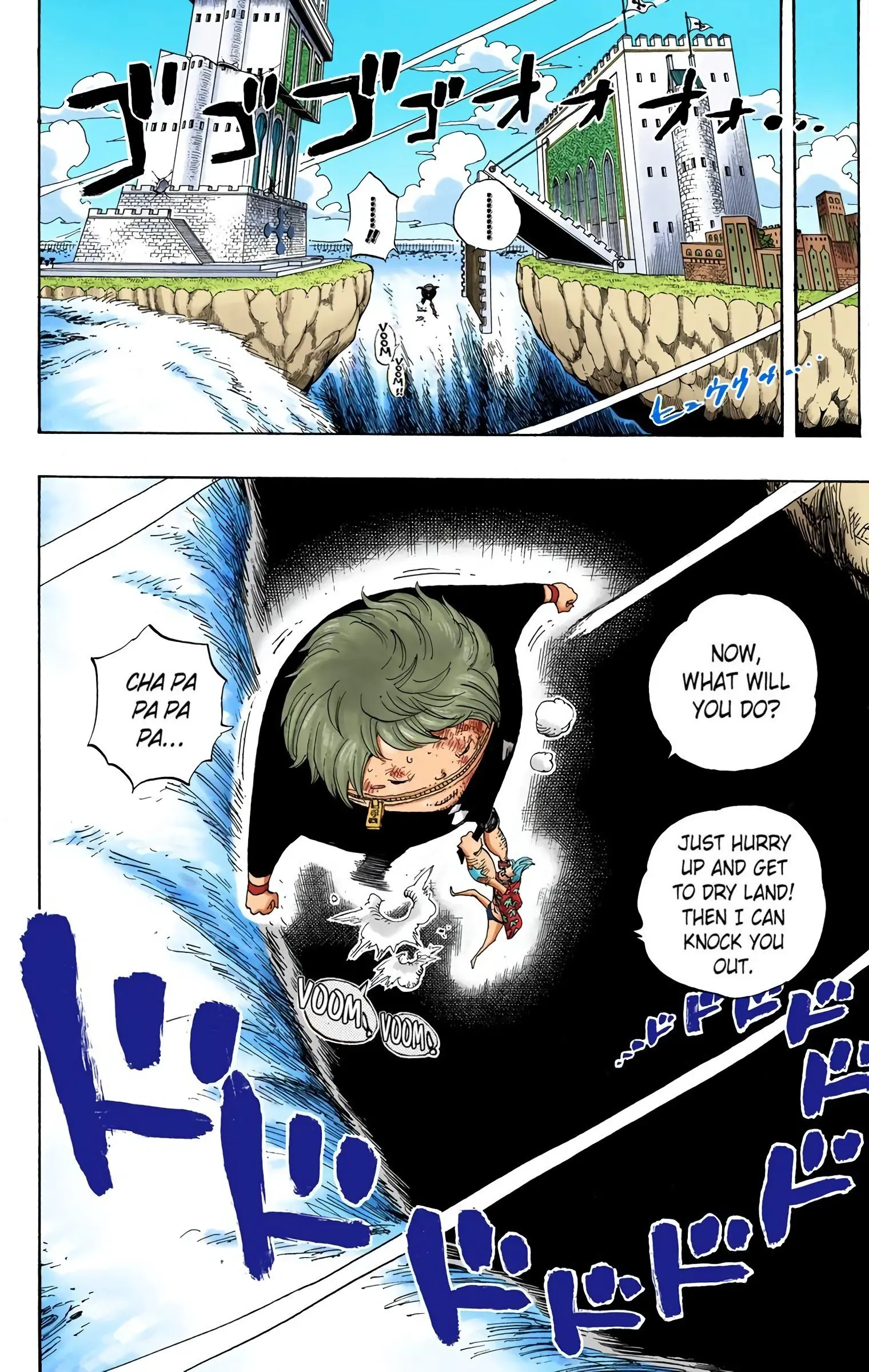 One Piece Colored, chapter 406, page 2
