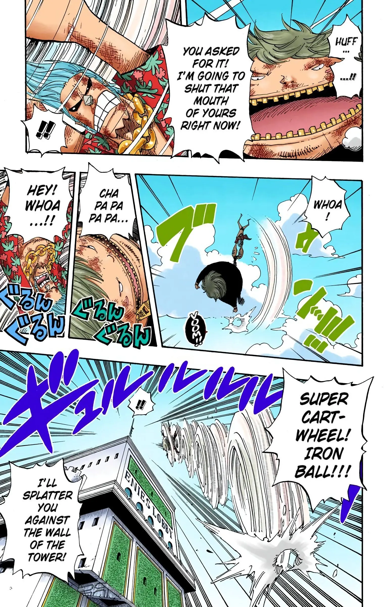 One Piece Colored, chapter 406, page 3