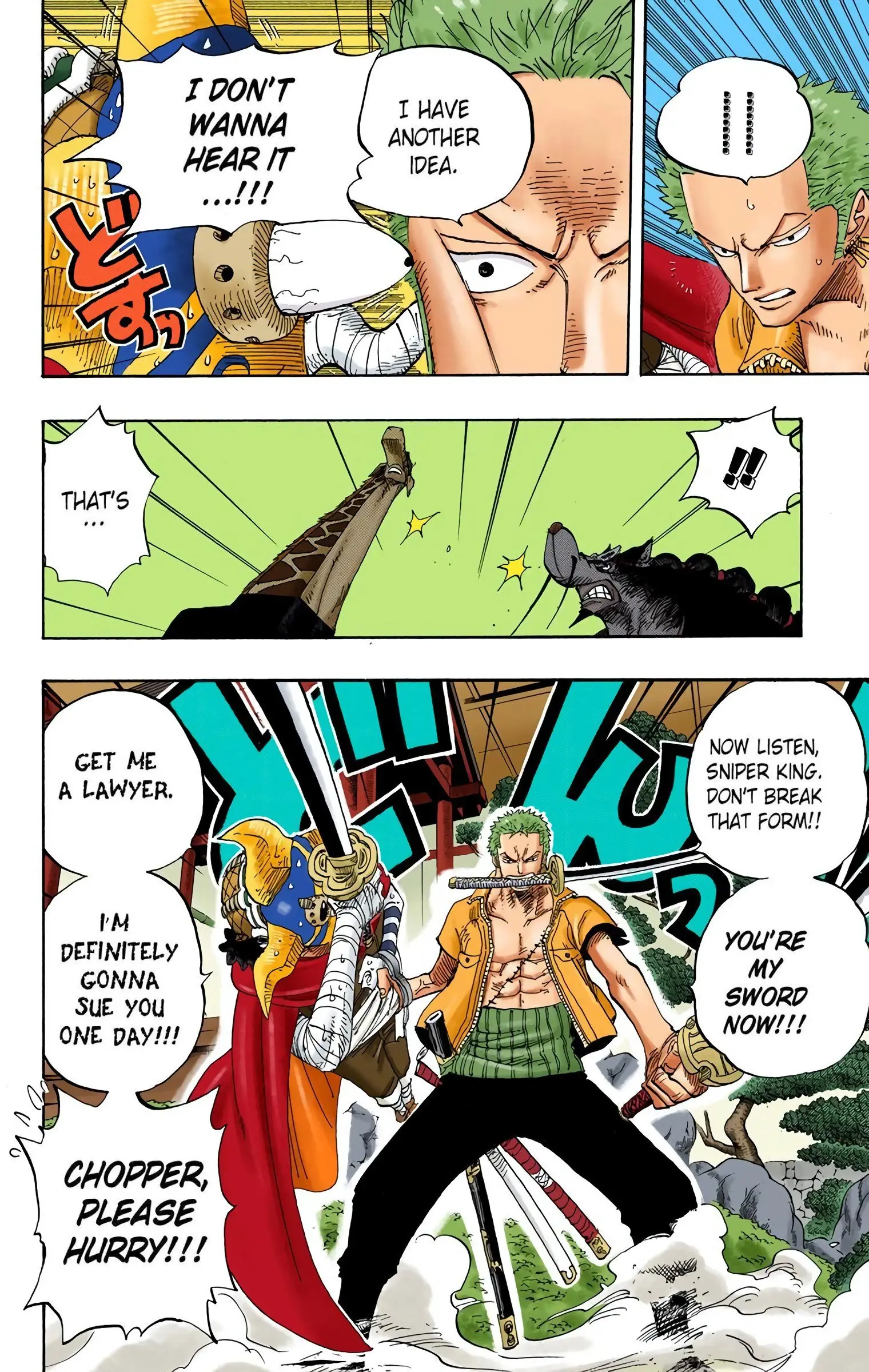 One Piece Colored, chapter 406, page 9