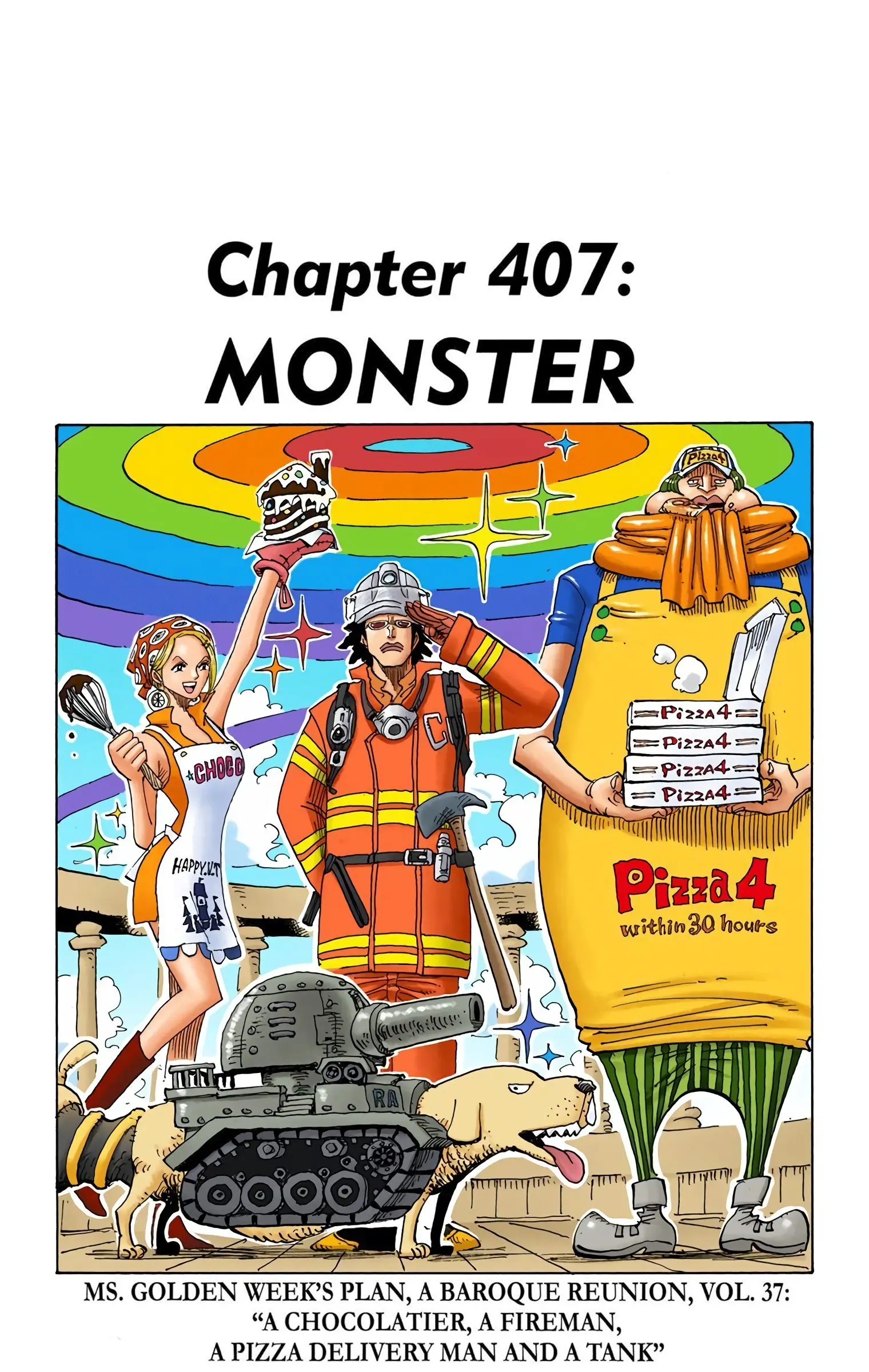 One Piece Colored, chapter 407, page 1