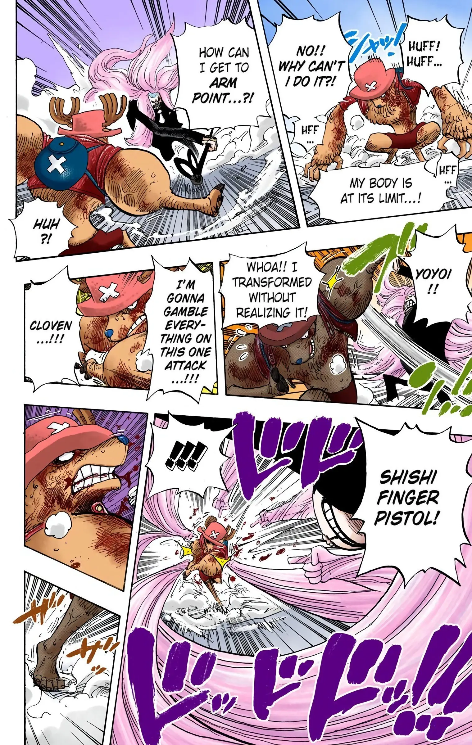 One Piece Colored, chapter 407, page 4