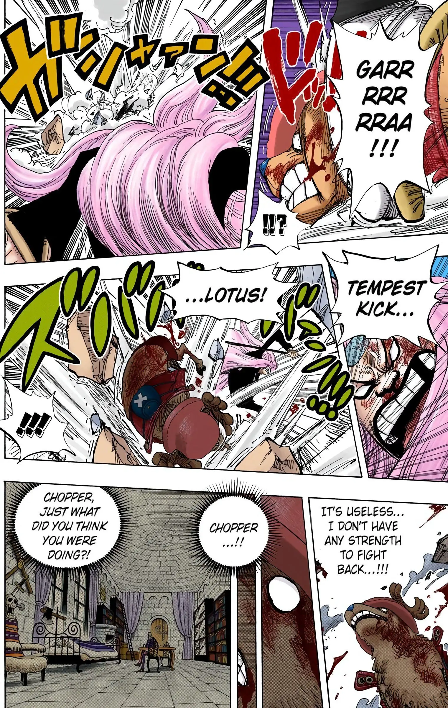 One Piece Colored, chapter 407, page 8