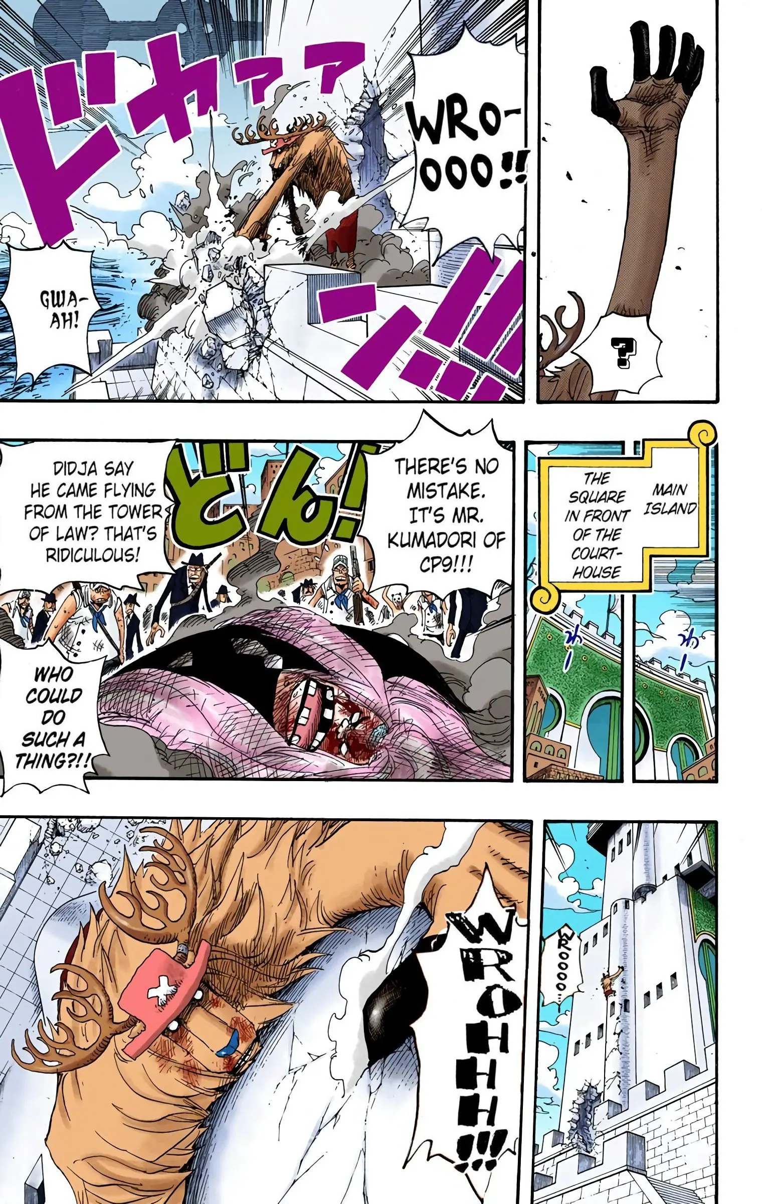 One Piece Colored, chapter 408, page 14